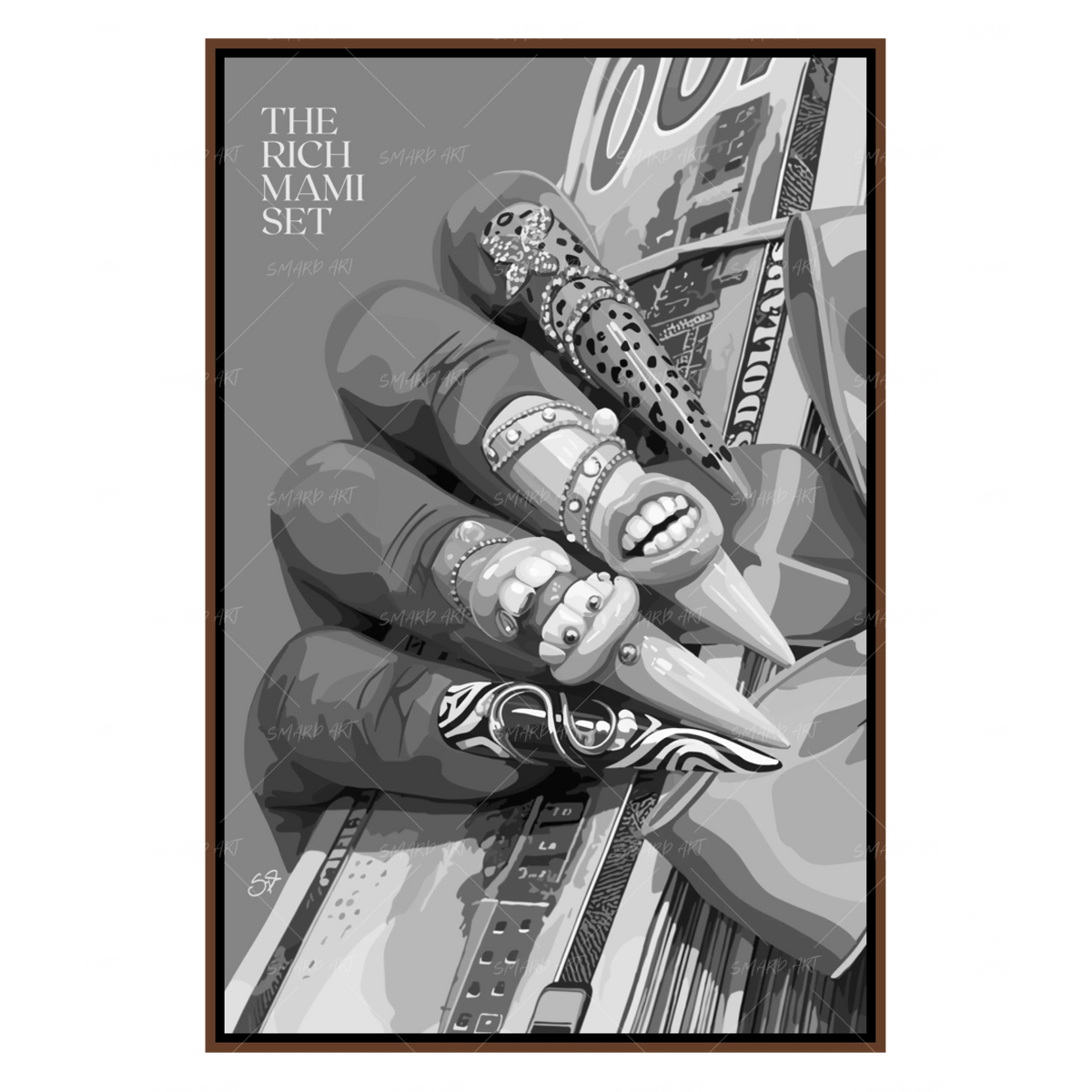 The Rich Mami Set (B/W)