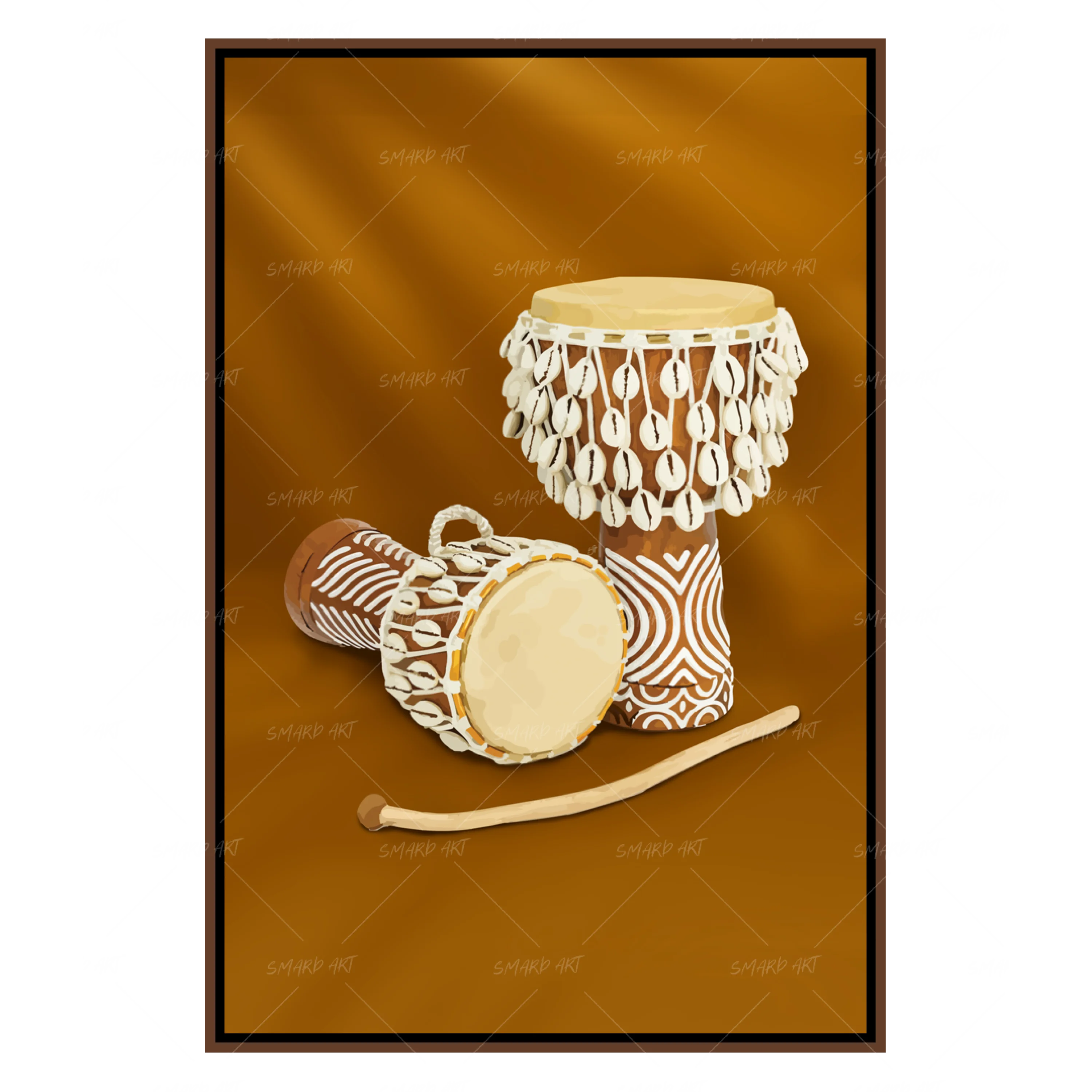 Timeless Beat-wall art print featuring decorative artistic design suitable for living rooms, offices, and schools by SmardArt. Elevate your space with Black wall art that speaks to culture, identity, and creativity. At Smard, we celebrate artistry made with melanin, bringing powerful and inspiring designs to life.