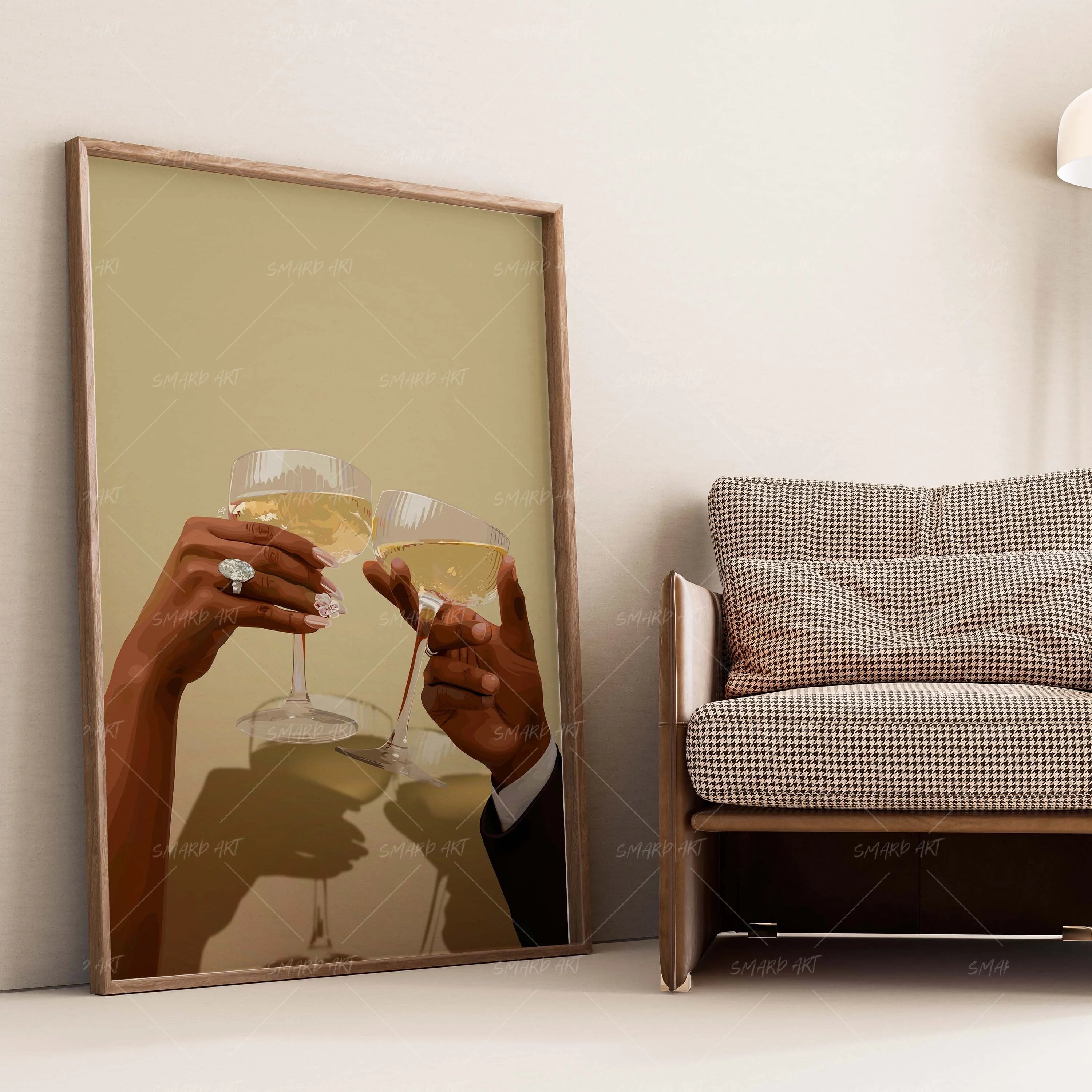 To Us-wall art print featuring decorative artistic design suitable for living rooms, offices, and schools by SmardArt. Elevate your space with Black wall art that speaks to culture, identity, and creativity. At Smard, we celebrate artistry made with melanin, bringing powerful and inspiring designs to life.