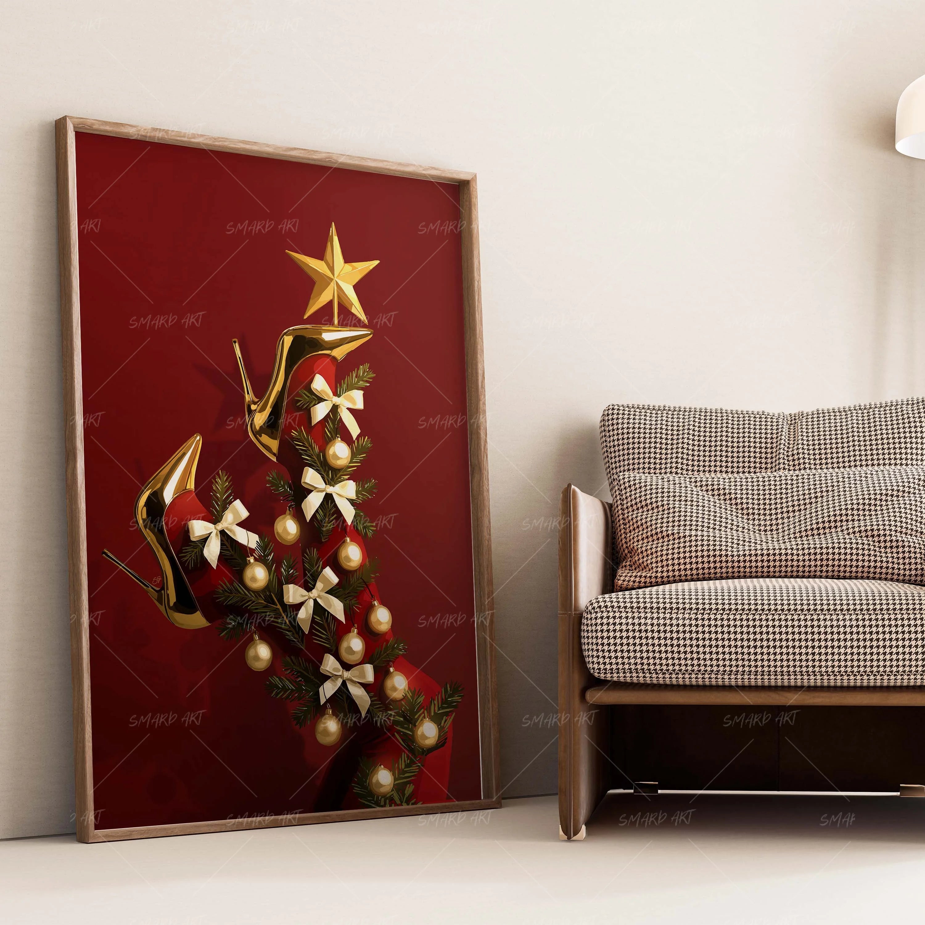 Twinkled Grace-wall art print featuring decorative artistic design suitable for living rooms, offices, and schools by SmardArt. Elevate your space with Black wall art that speaks to culture, identity, and creativity. At Smard, we celebrate artistry made with melanin, bringing powerful and inspiring designs to life.