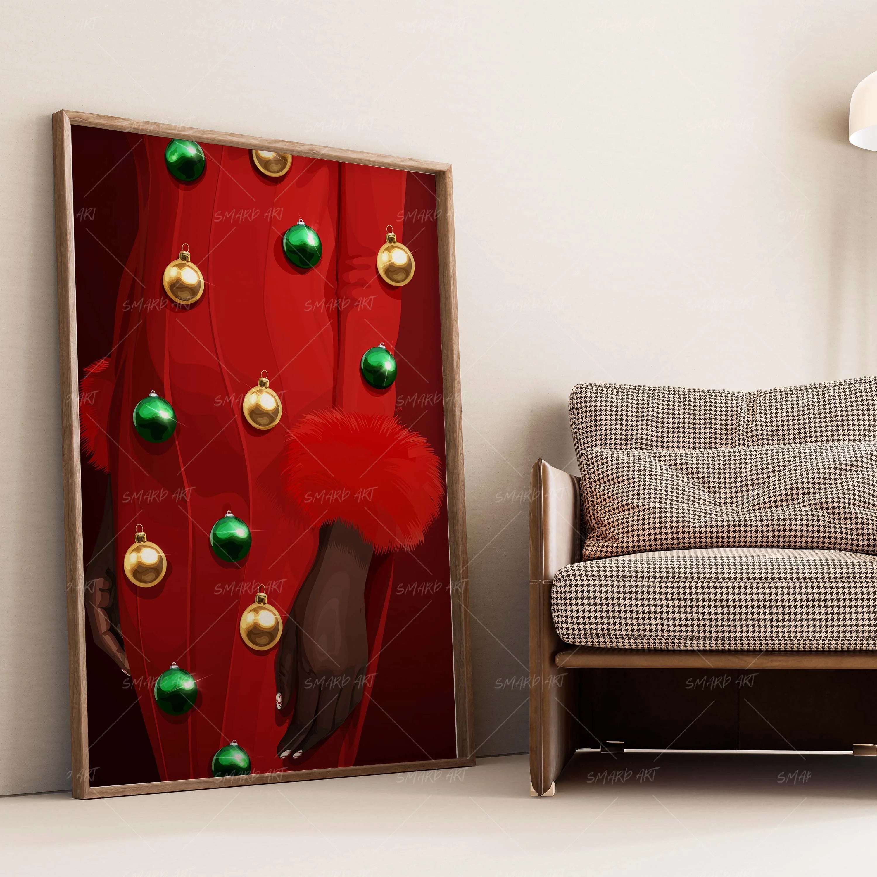 Twinkle Dress-wall art print featuring decorative artistic design suitable for living rooms, offices, and schools by SmardArt. Elevate your space with Black wall art that speaks to culture, identity, and creativity. At Smard, we celebrate artistry made with melanin, bringing powerful and inspiring designs to life.