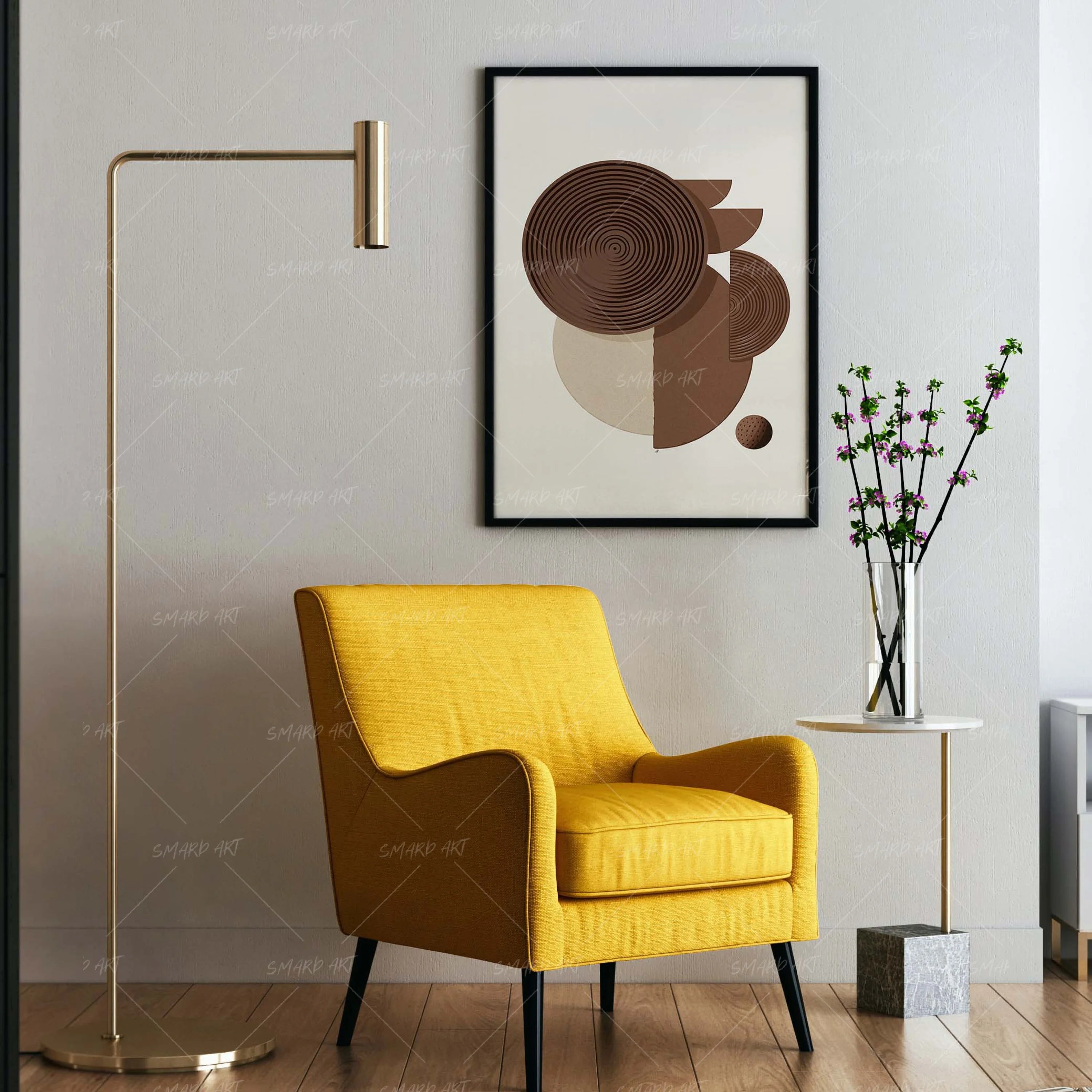 Twin Tones-wall art print featuring decorative artistic design suitable for living rooms, offices, and schools by SmardArt. Elevate your space with Black wall art that speaks to culture, identity, and creativity. At Smard, we celebrate artistry made with melanin, bringing powerful and inspiring designs to life.