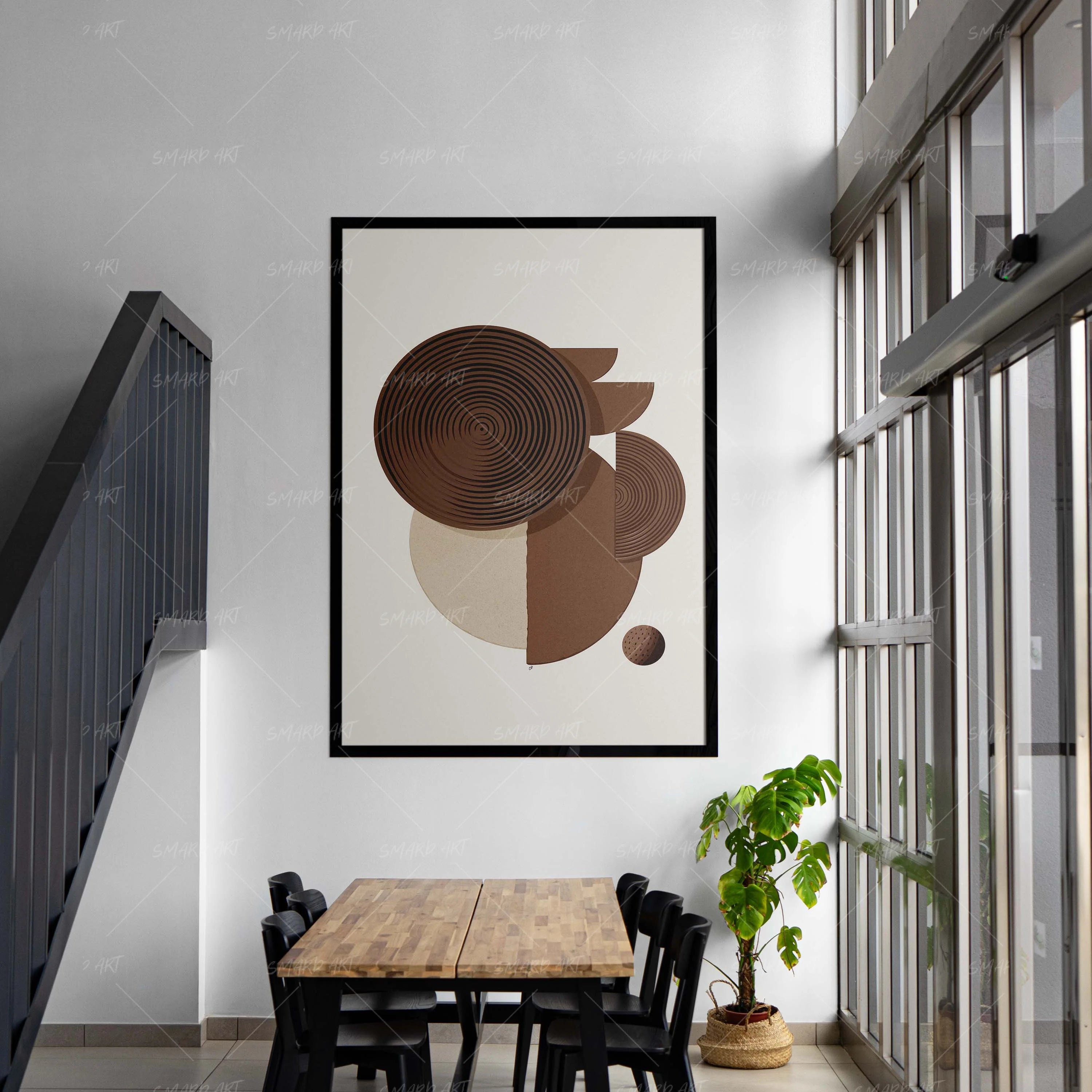 Twin Tones-wall art print featuring decorative artistic design suitable for living rooms, offices, and schools by SmardArt. Elevate your space with Black wall art that speaks to culture, identity, and creativity. At Smard, we celebrate artistry made with melanin, bringing powerful and inspiring designs to life.