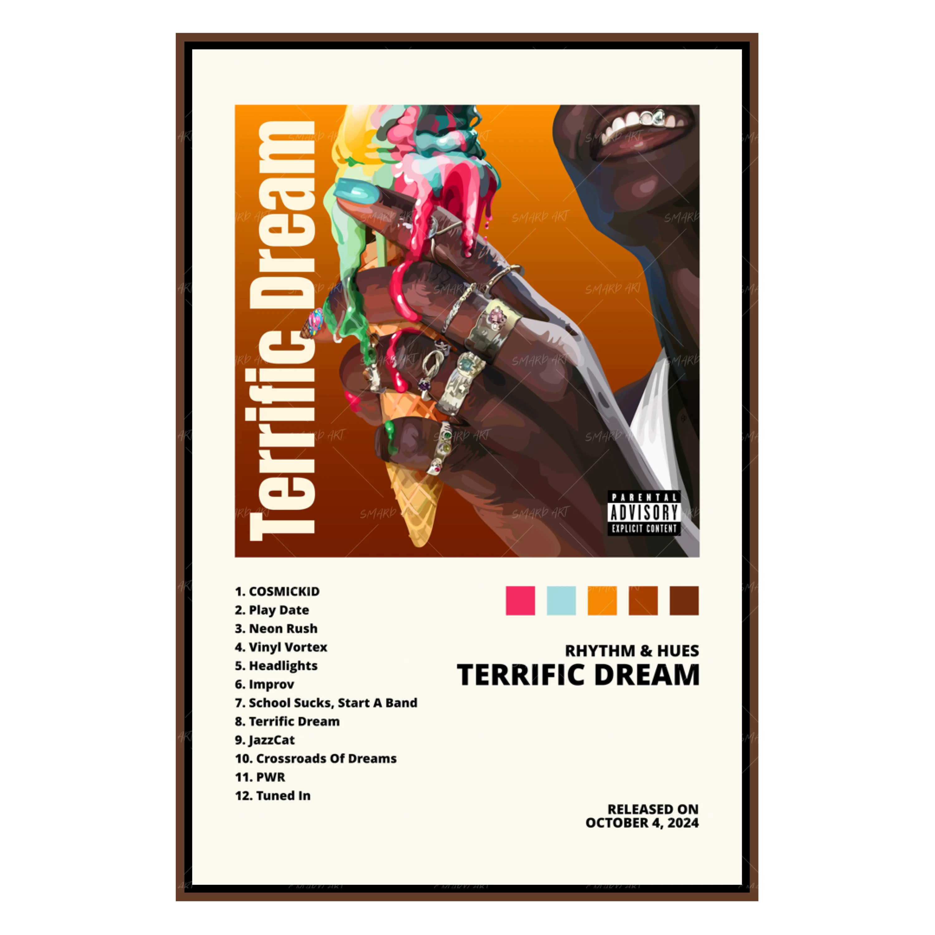 Terrific Dream Poster-Smard