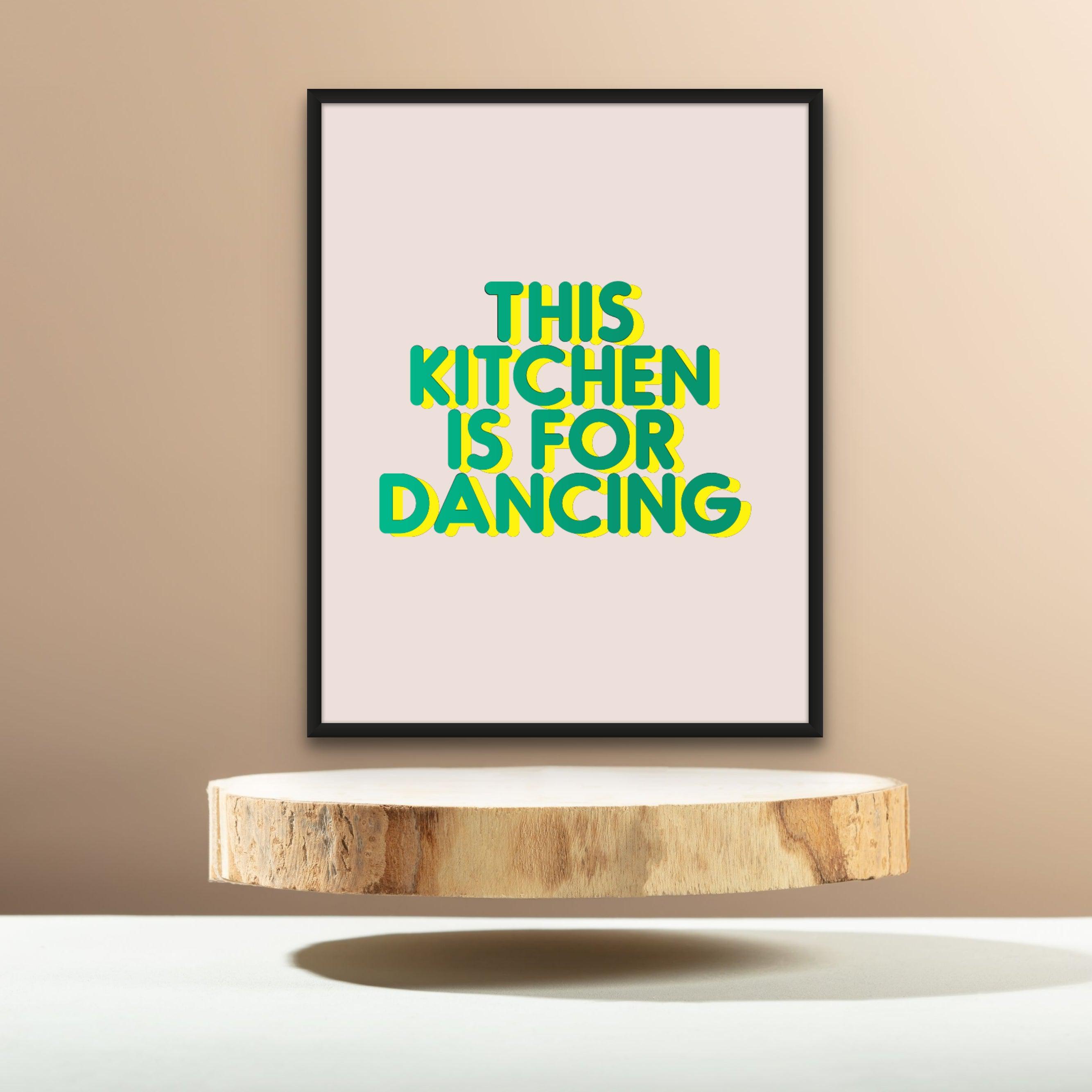This kitchen is for dancing  (Smard X Anaya)