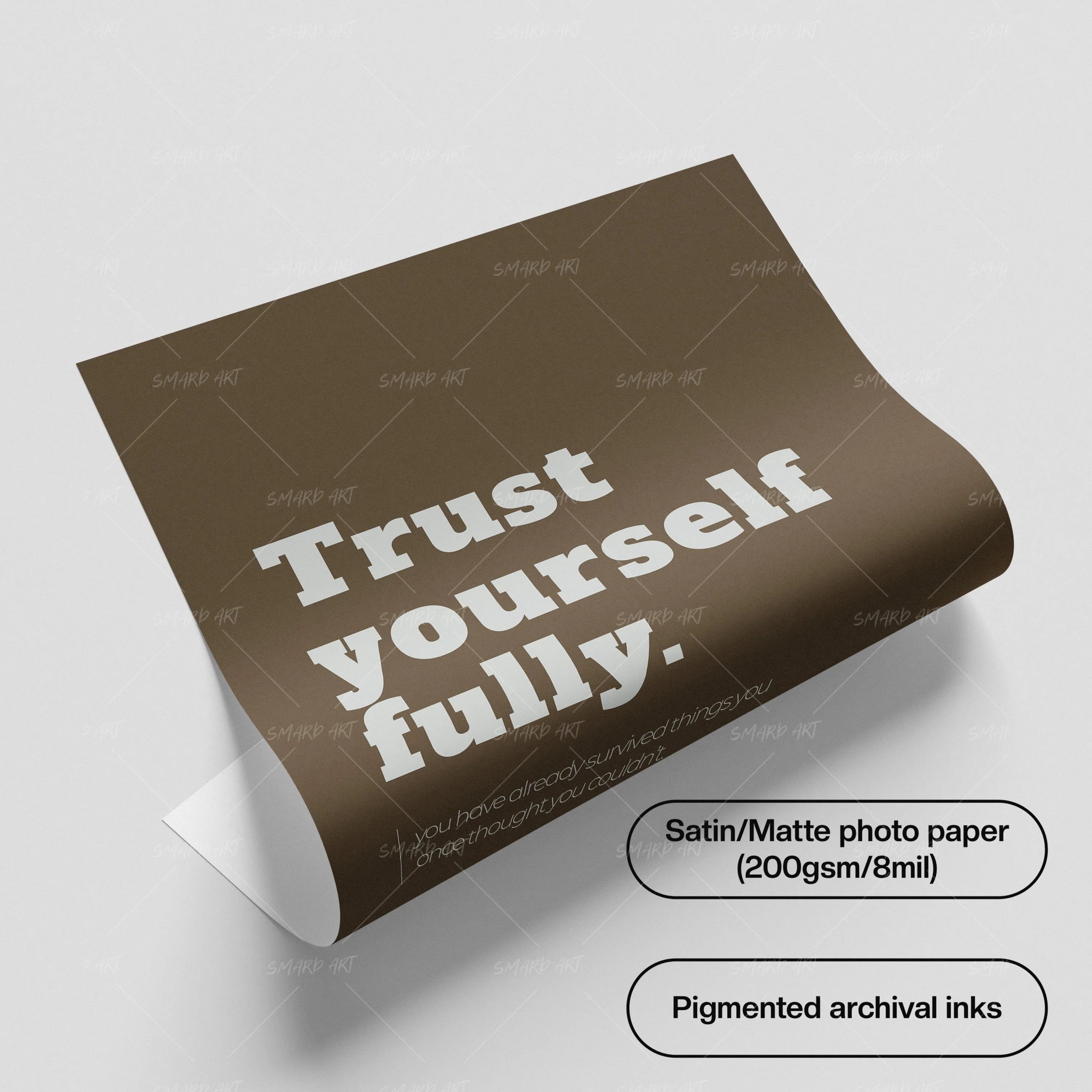 Trust Yourself Fully