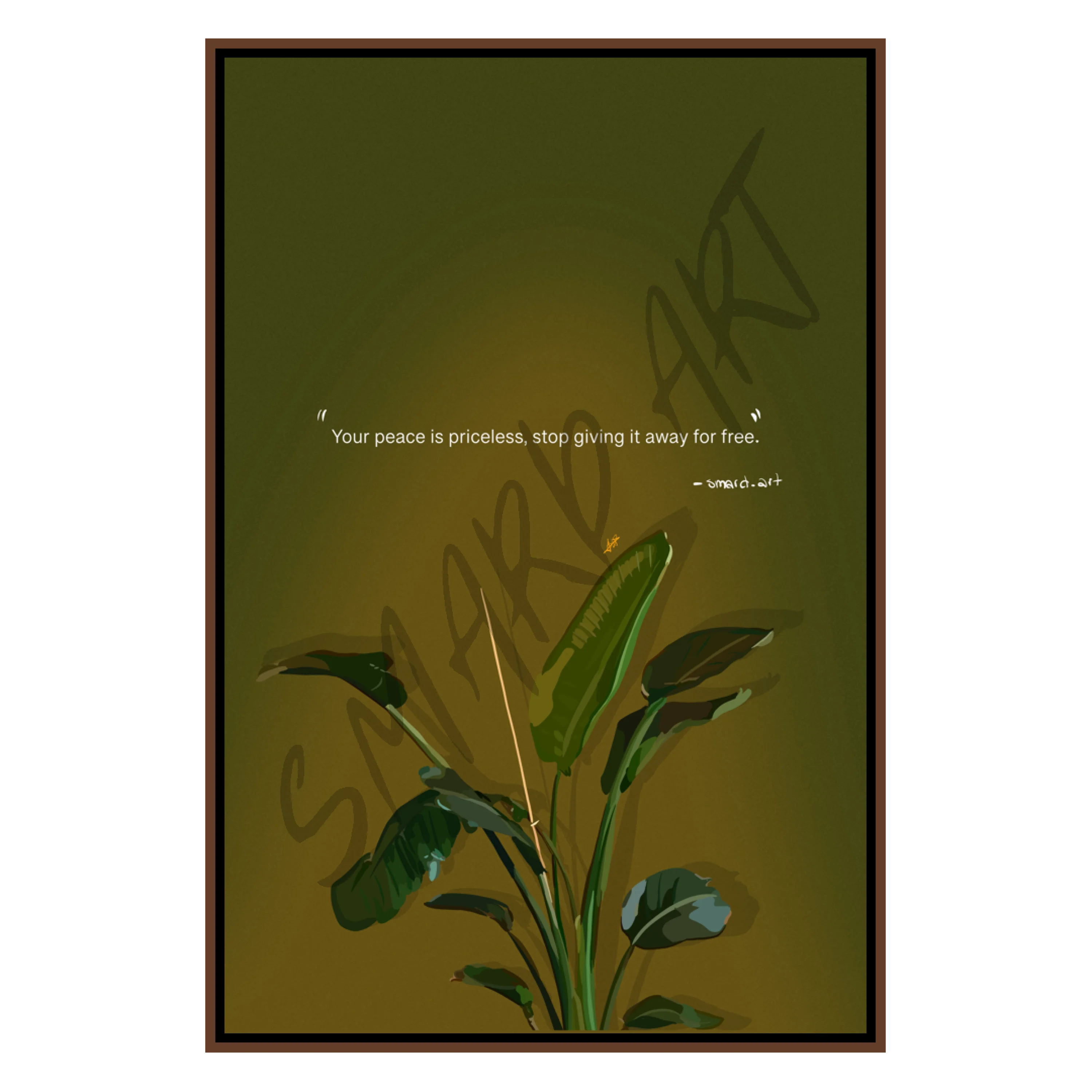 Peace is Priceless-Smard