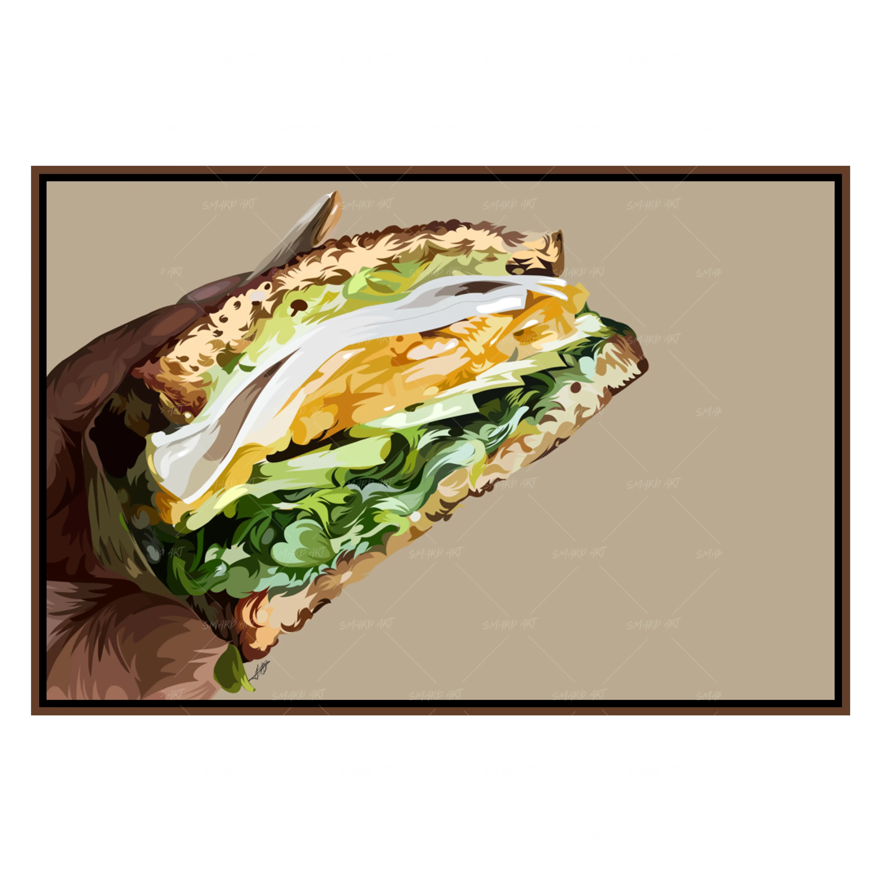 Veggie Sandwich-Smard