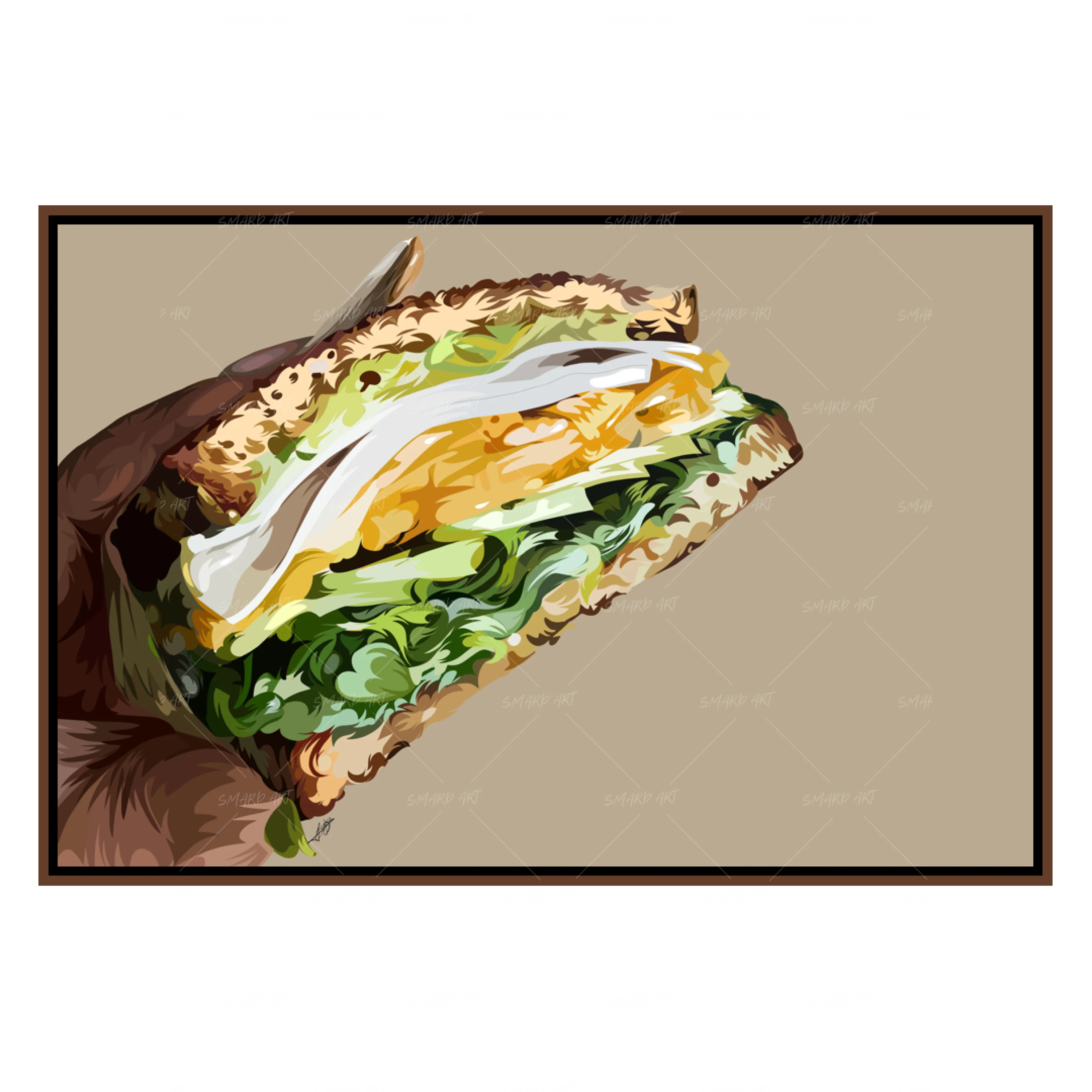 Veggie Sandwich-Smard