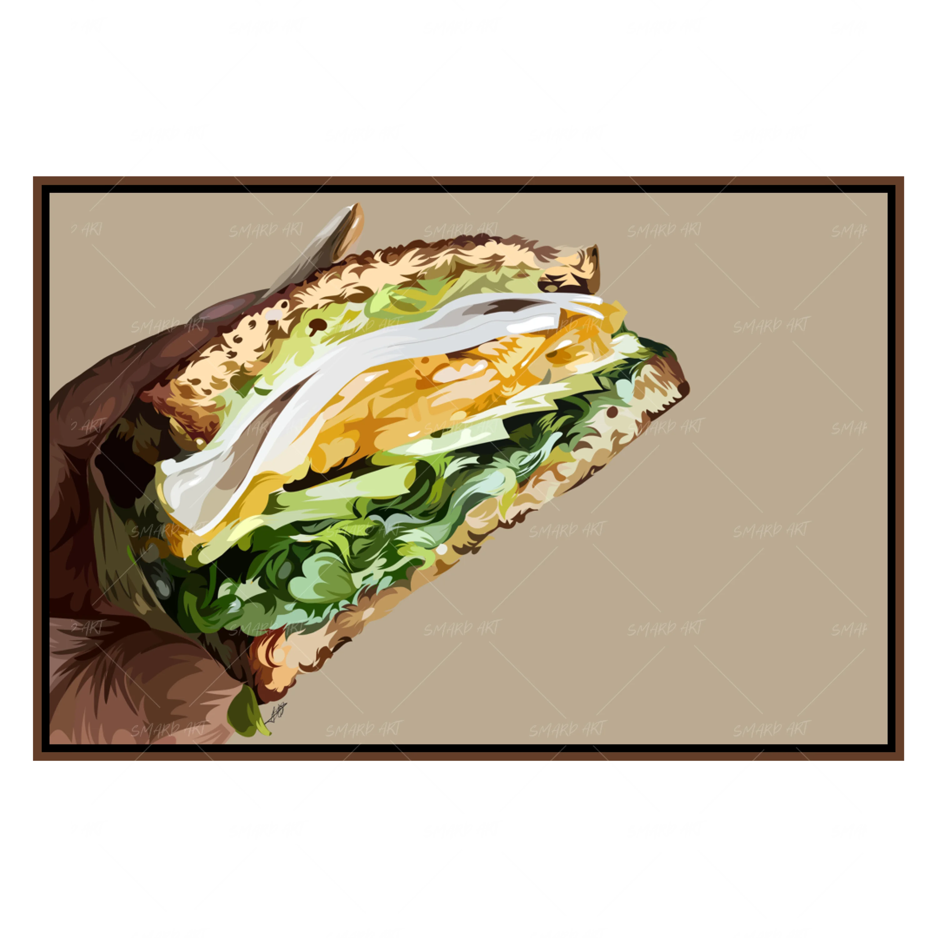 Veggie Sandwich-Smard