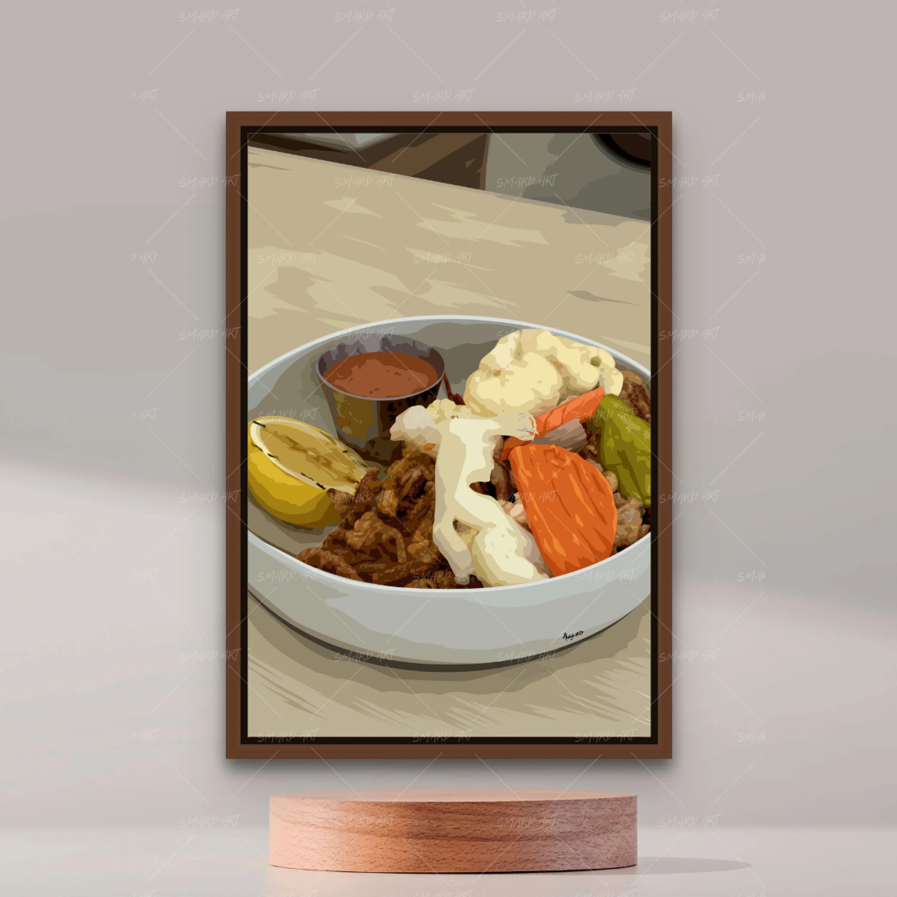 Veggies and Calamari (Smard X Anaya)-Smard