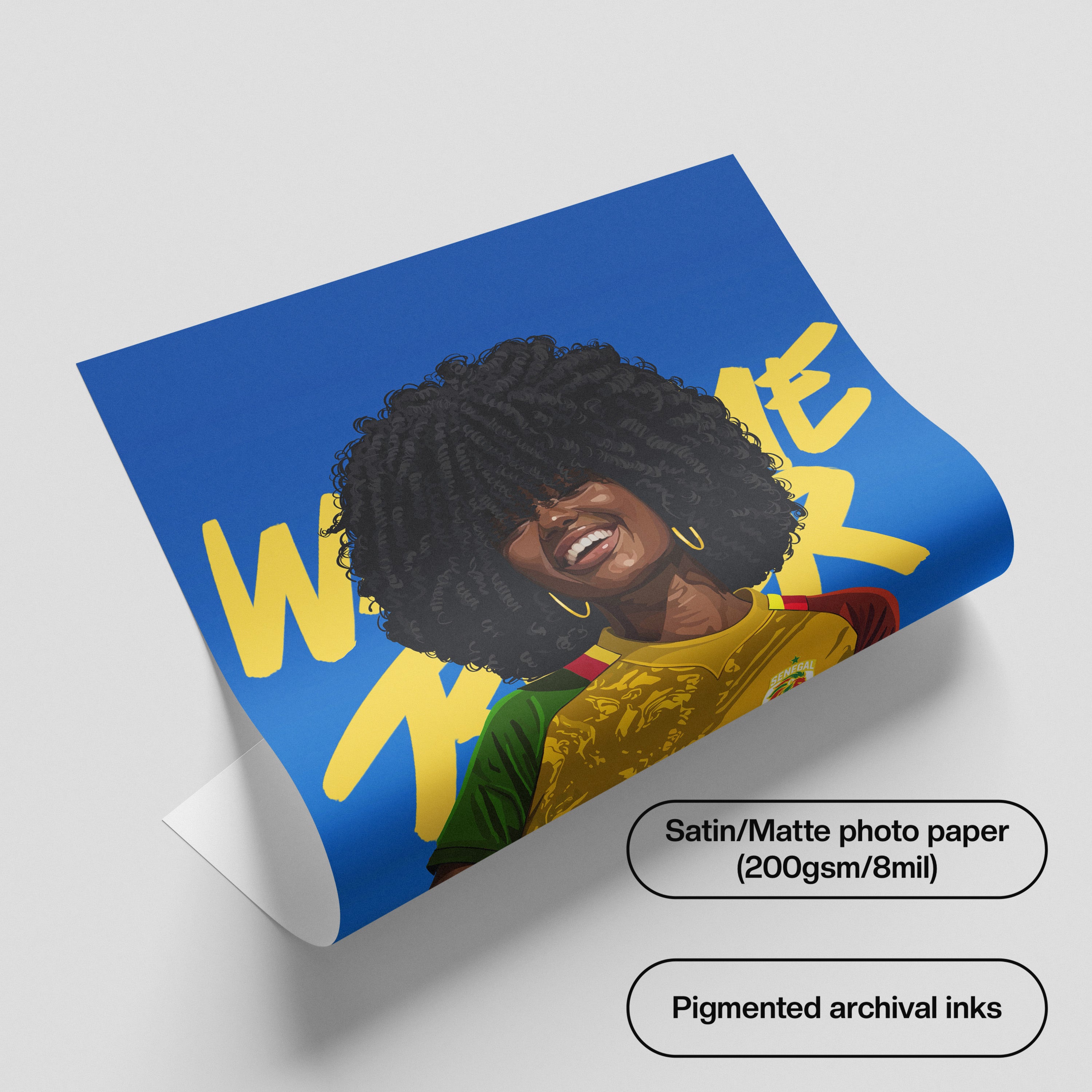 Watch Me Roar-wall art print featuring decorative artistic design suitable for living rooms, offices, and schools by SmardArt. Elevate your space with Black wall art that speaks to culture, identity, and creativity. At Smard, we celebrate artistry made with melanin, bringing powerful and inspiring designs to life.