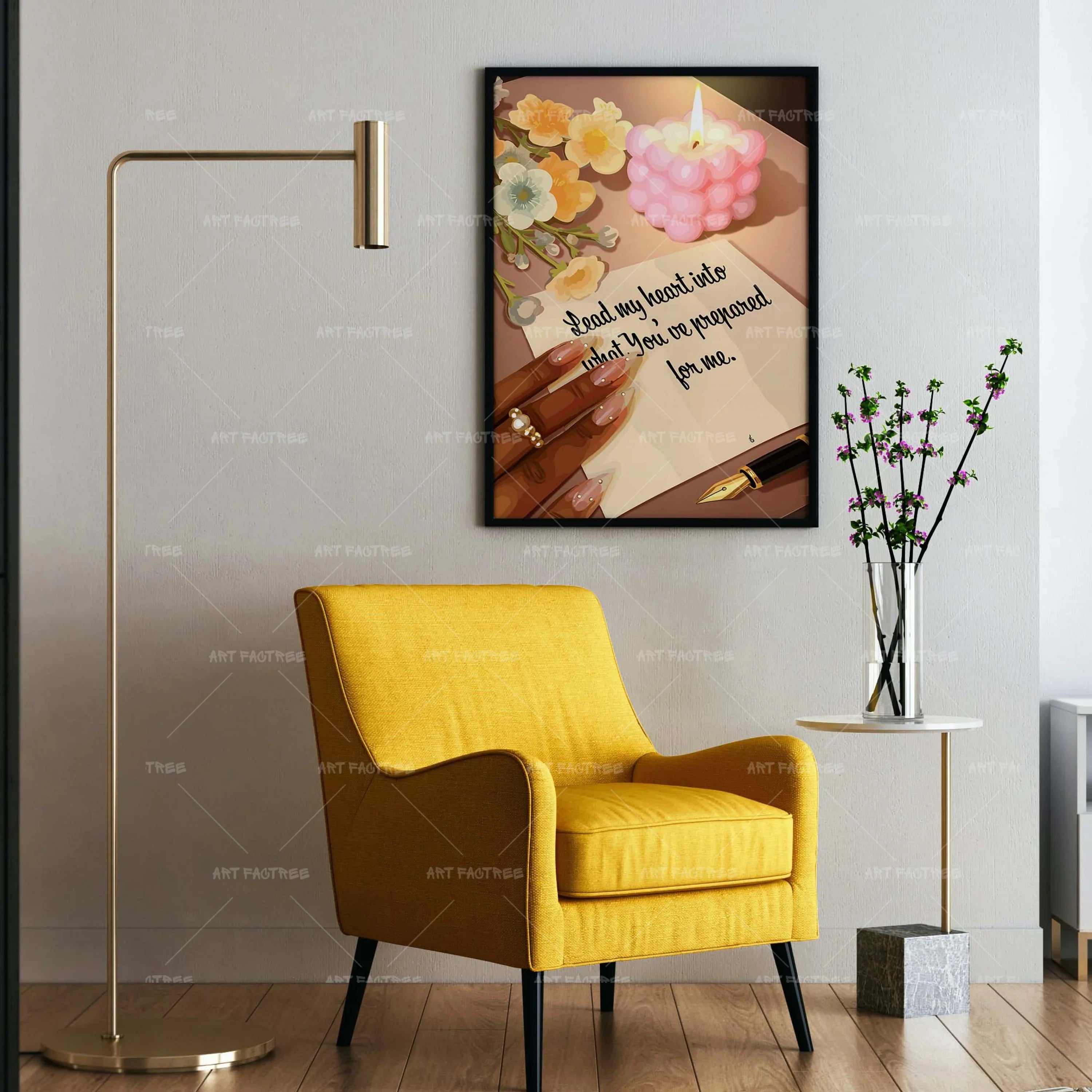 Where He Leads (Smard X Anaya)-wall art print featuring decorative artistic design suitable for living rooms, offices, and schools by SmardArt. Elevate your space with Black wall art that speaks to culture, identity, and creativity. At Smard, we celebrate artistry made with melanin, bringing powerful and inspiring designs to life.