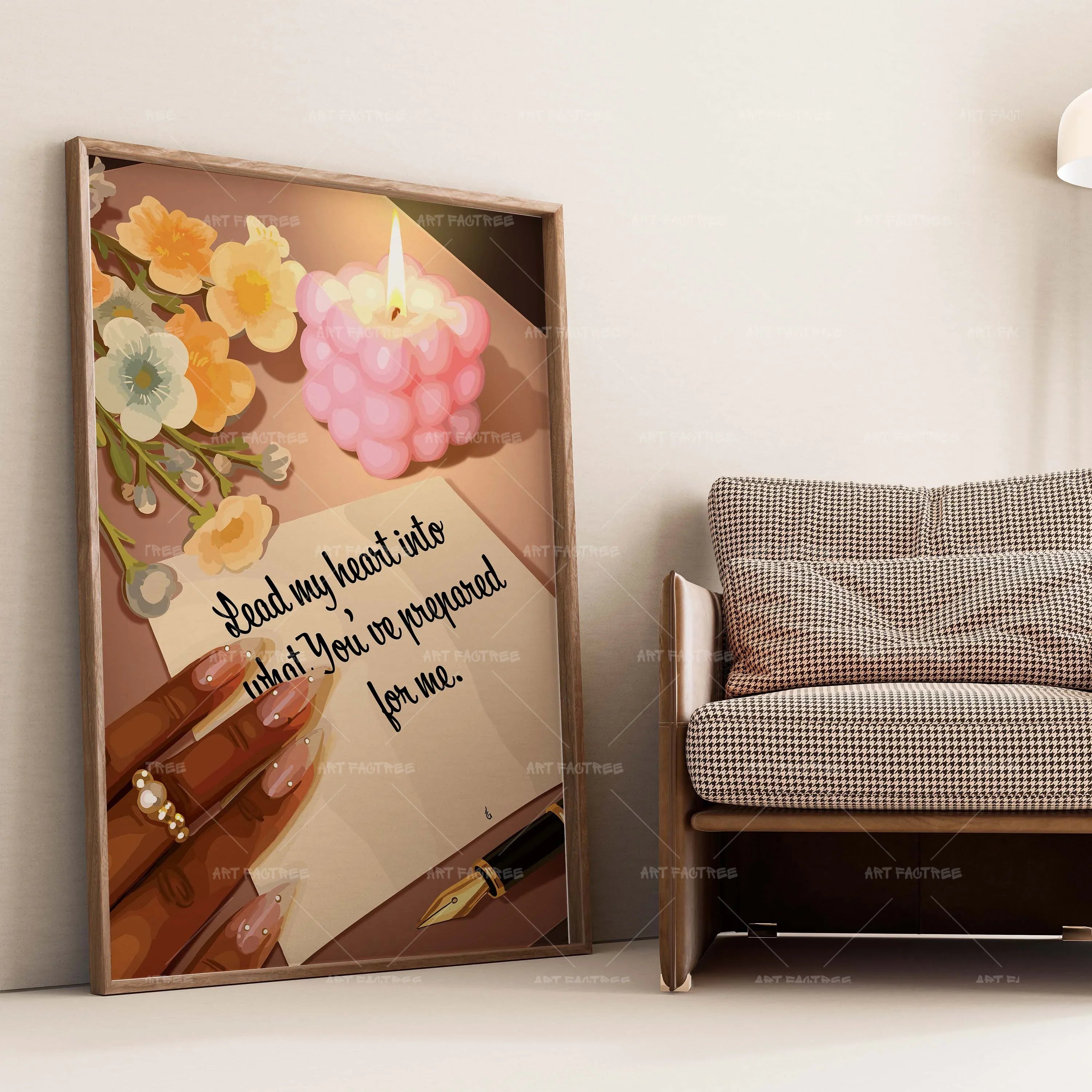 Where He Leads (Smard X Anaya)-wall art print featuring decorative artistic design suitable for living rooms, offices, and schools by SmardArt. Elevate your space with Black wall art that speaks to culture, identity, and creativity. At Smard, we celebrate artistry made with melanin, bringing powerful and inspiring designs to life.