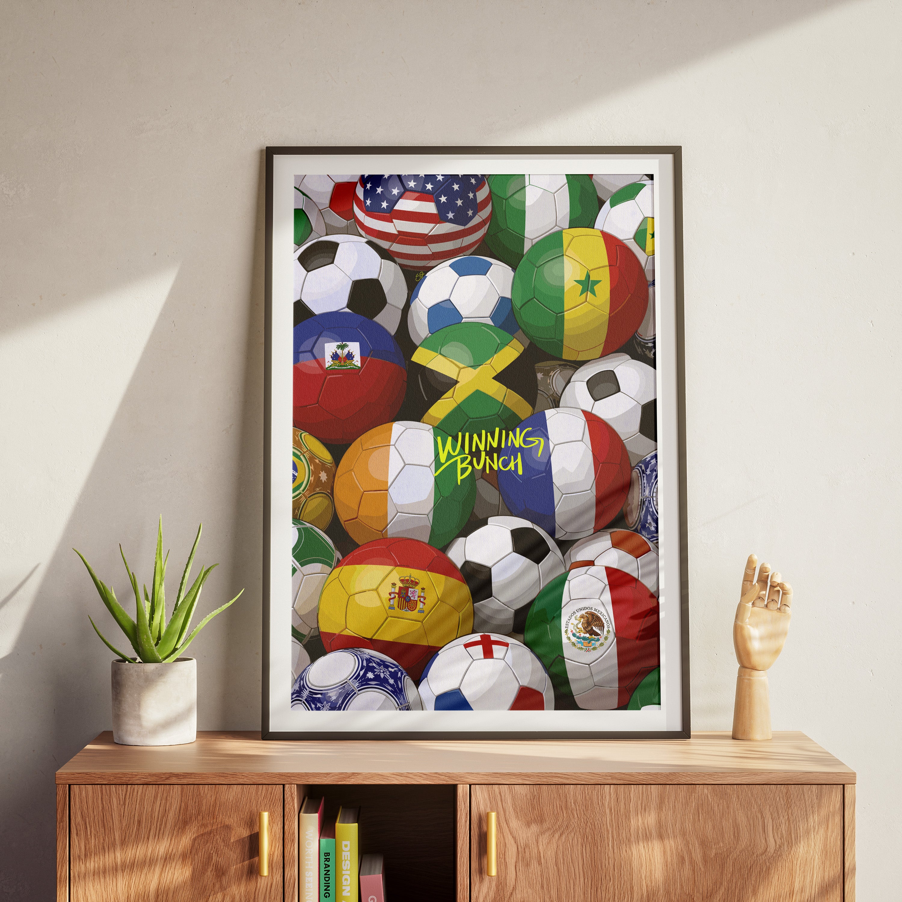 Winning Bunch-wall art print featuring decorative artistic design suitable for living rooms, offices, and schools by SmardArt. Elevate your space with Black wall art that speaks to culture, identity, and creativity. At Smard, we celebrate artistry made with melanin, bringing powerful and inspiring designs to life.