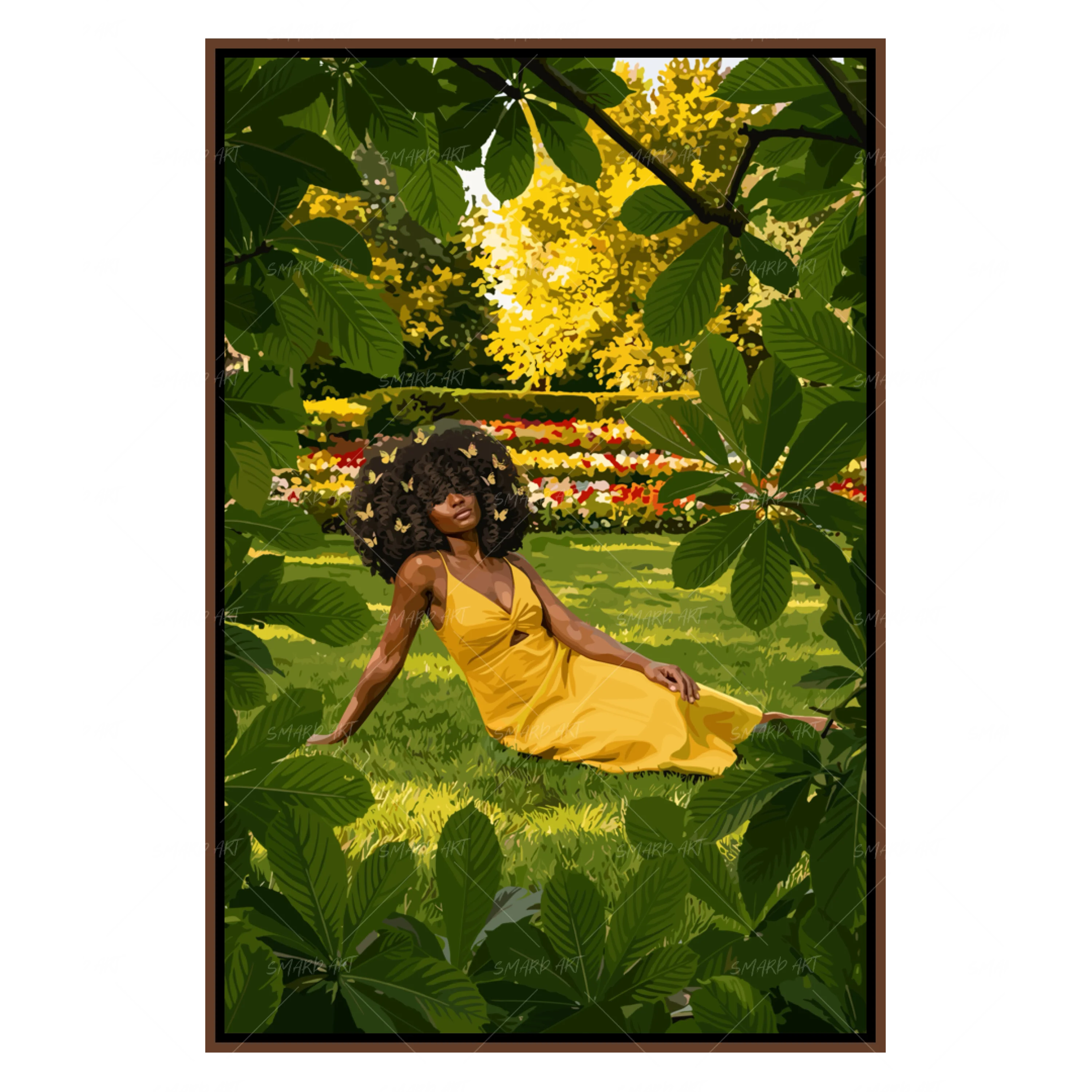 Yellow in the Garden