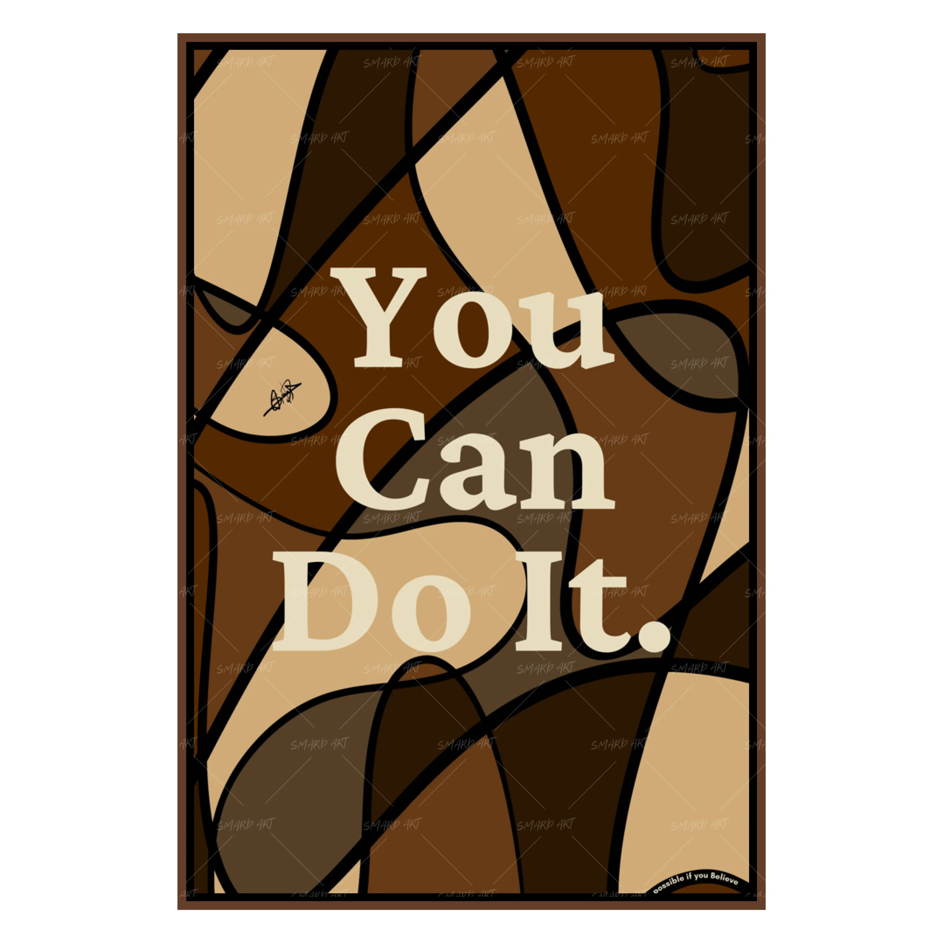 You Can Do It (Abstract)-Smard