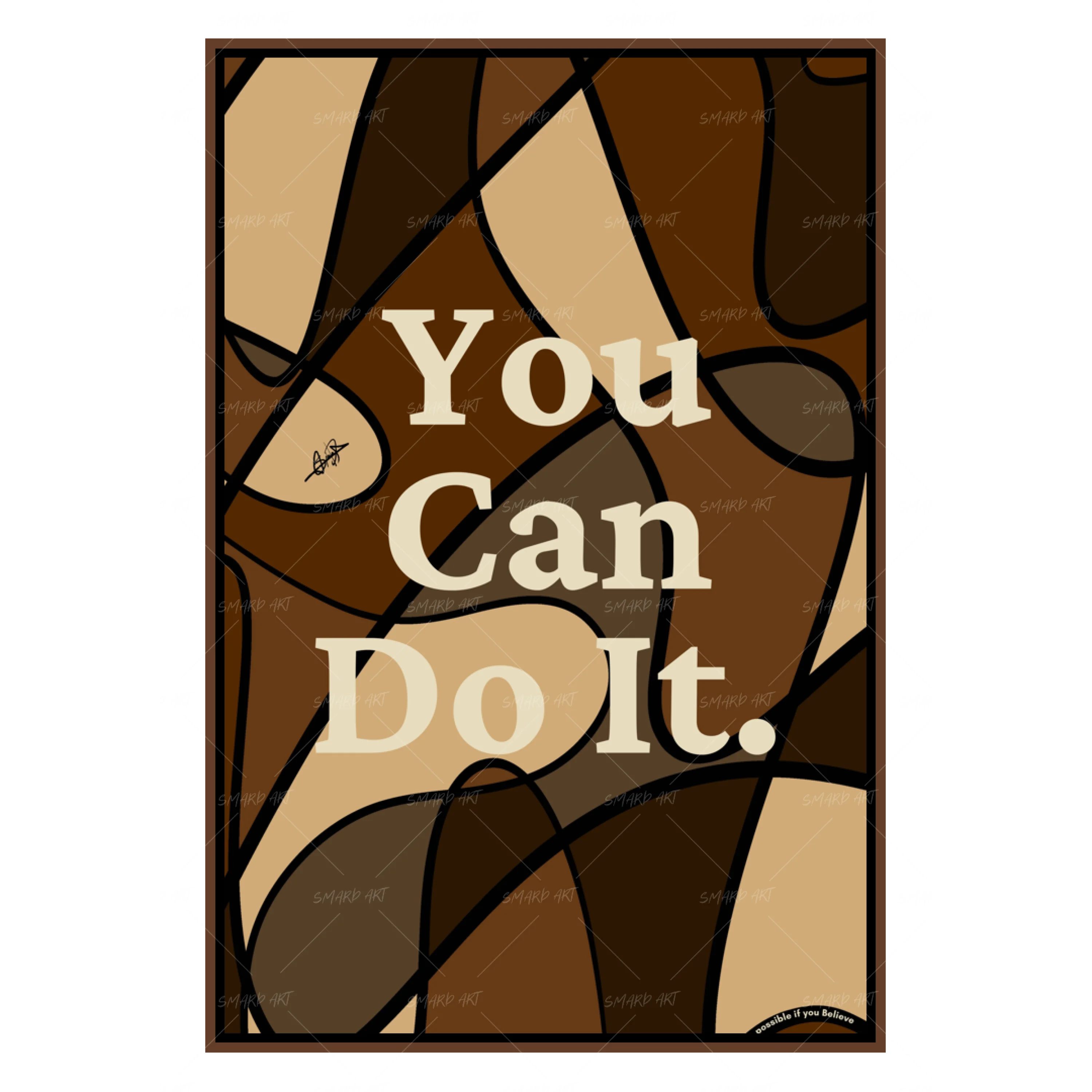 You Can Do It (Abstract)-Smard