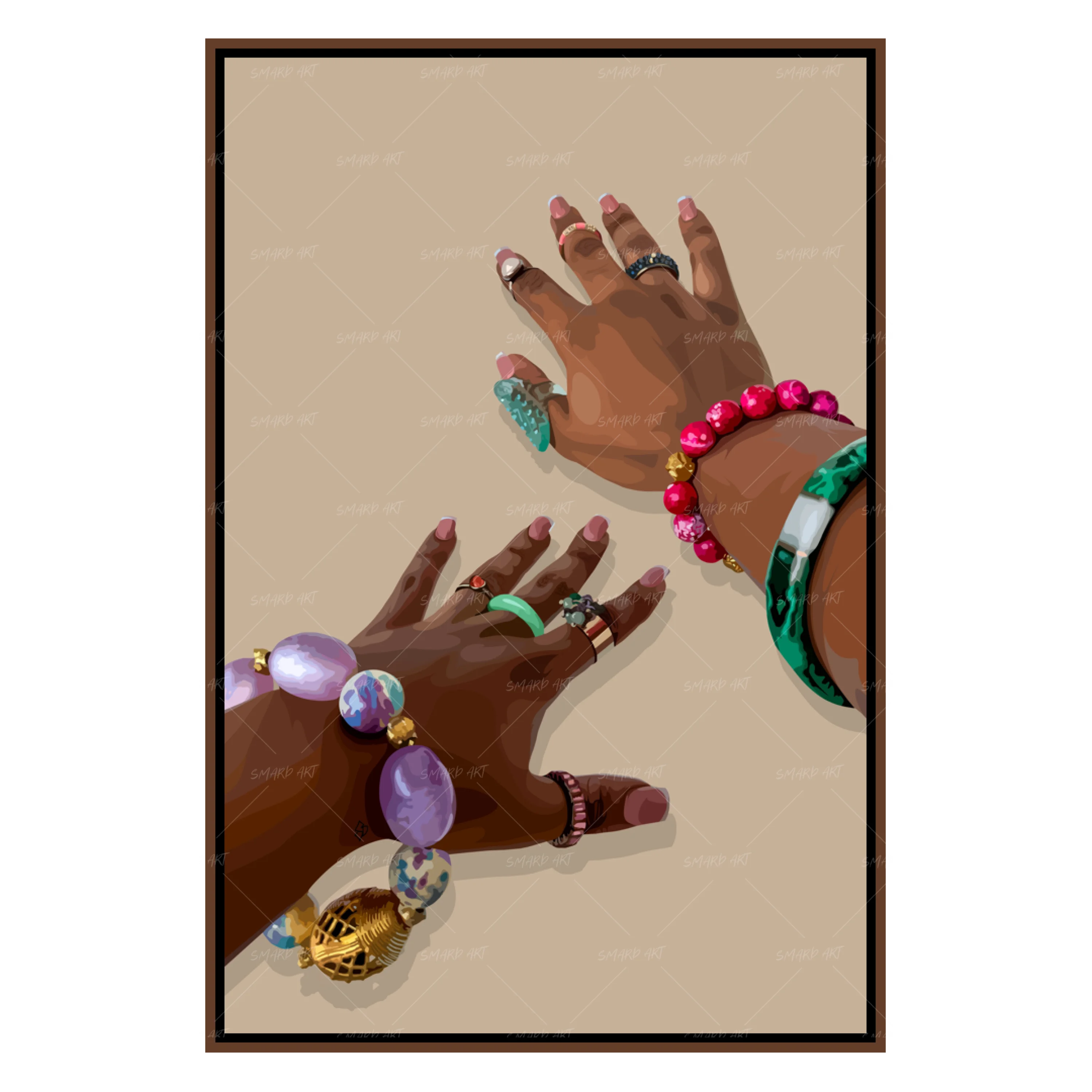 Colourful Jewels-Smard