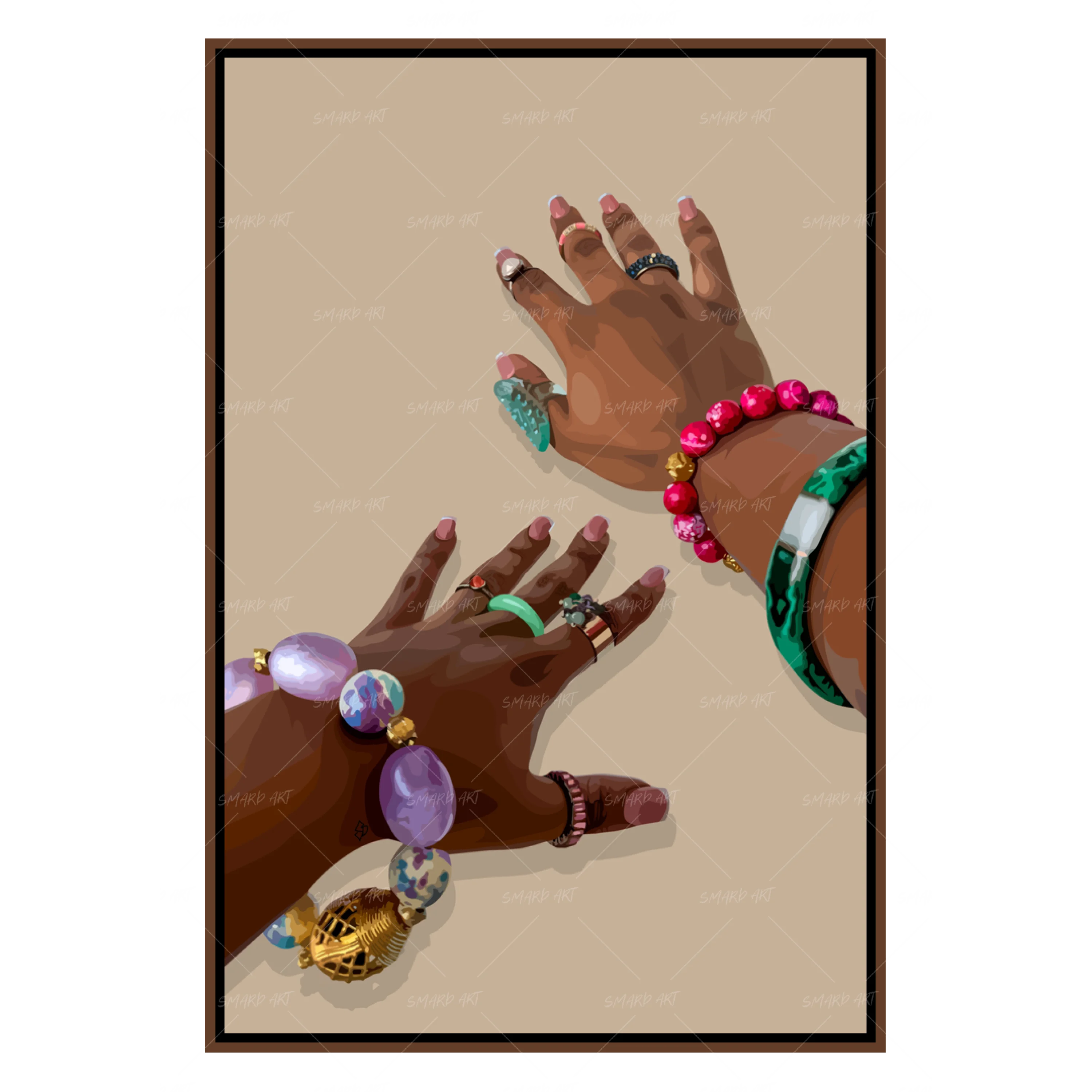 Colourful Jewels-Smard