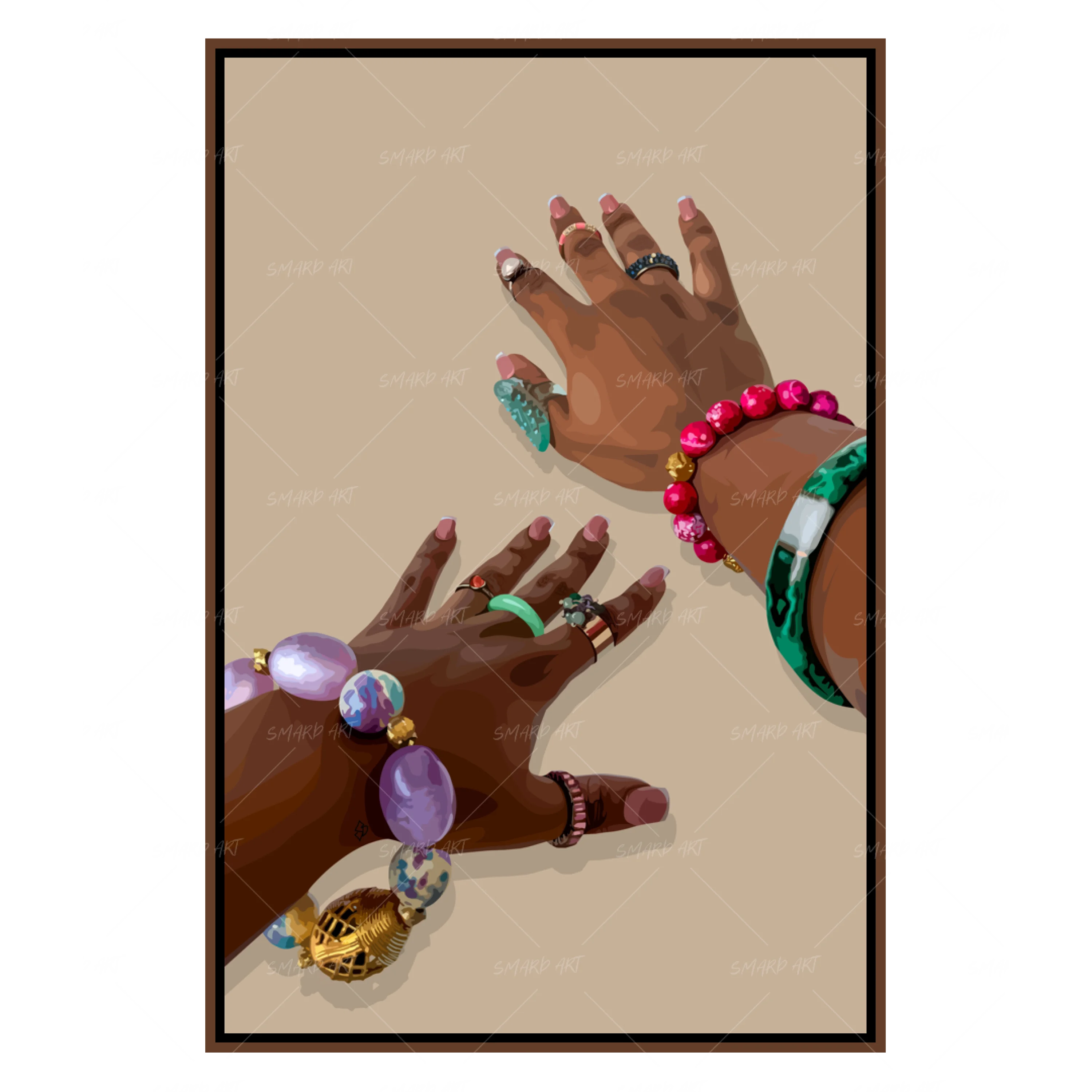Colourful Jewels-Smard