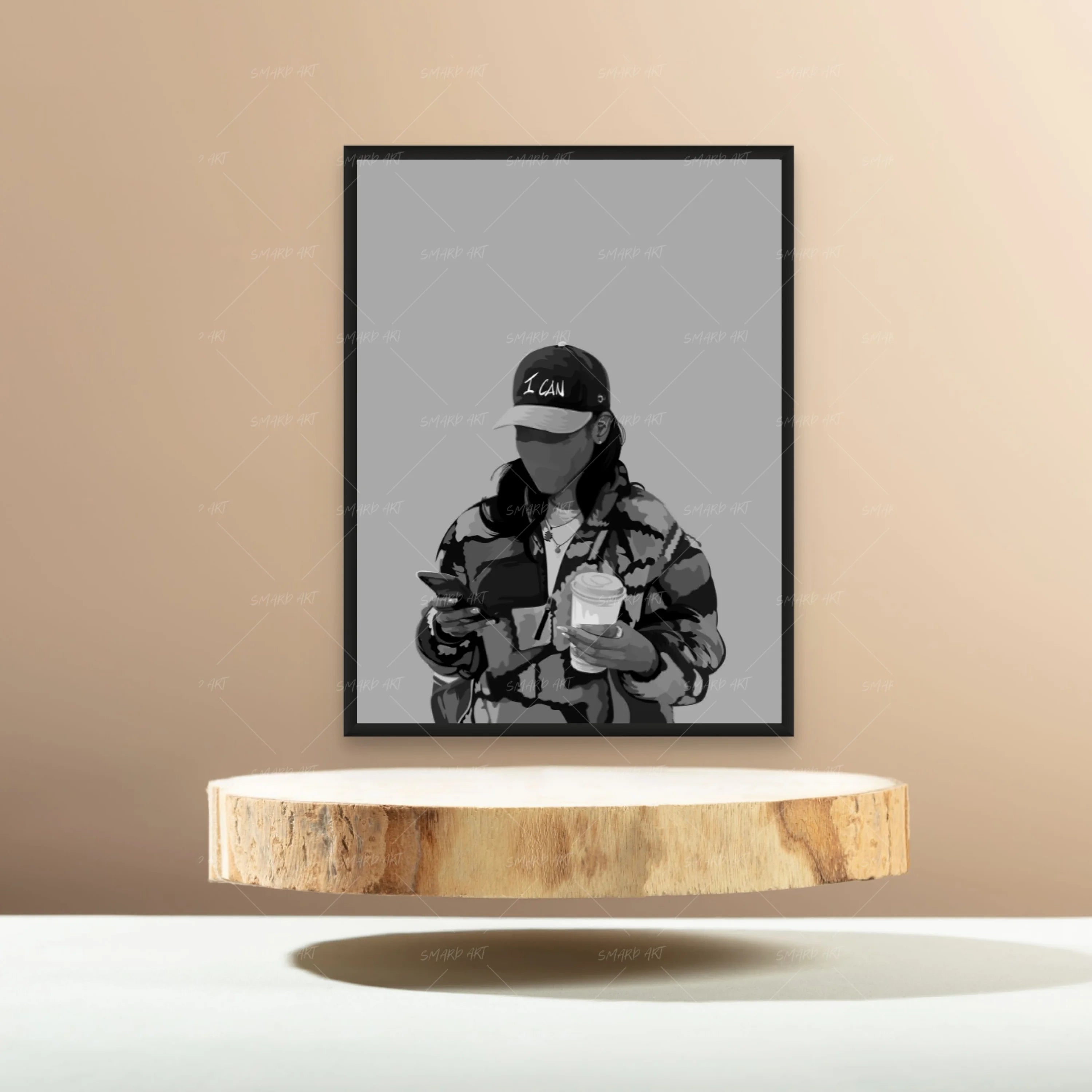 Cool Kid B&W-Smard