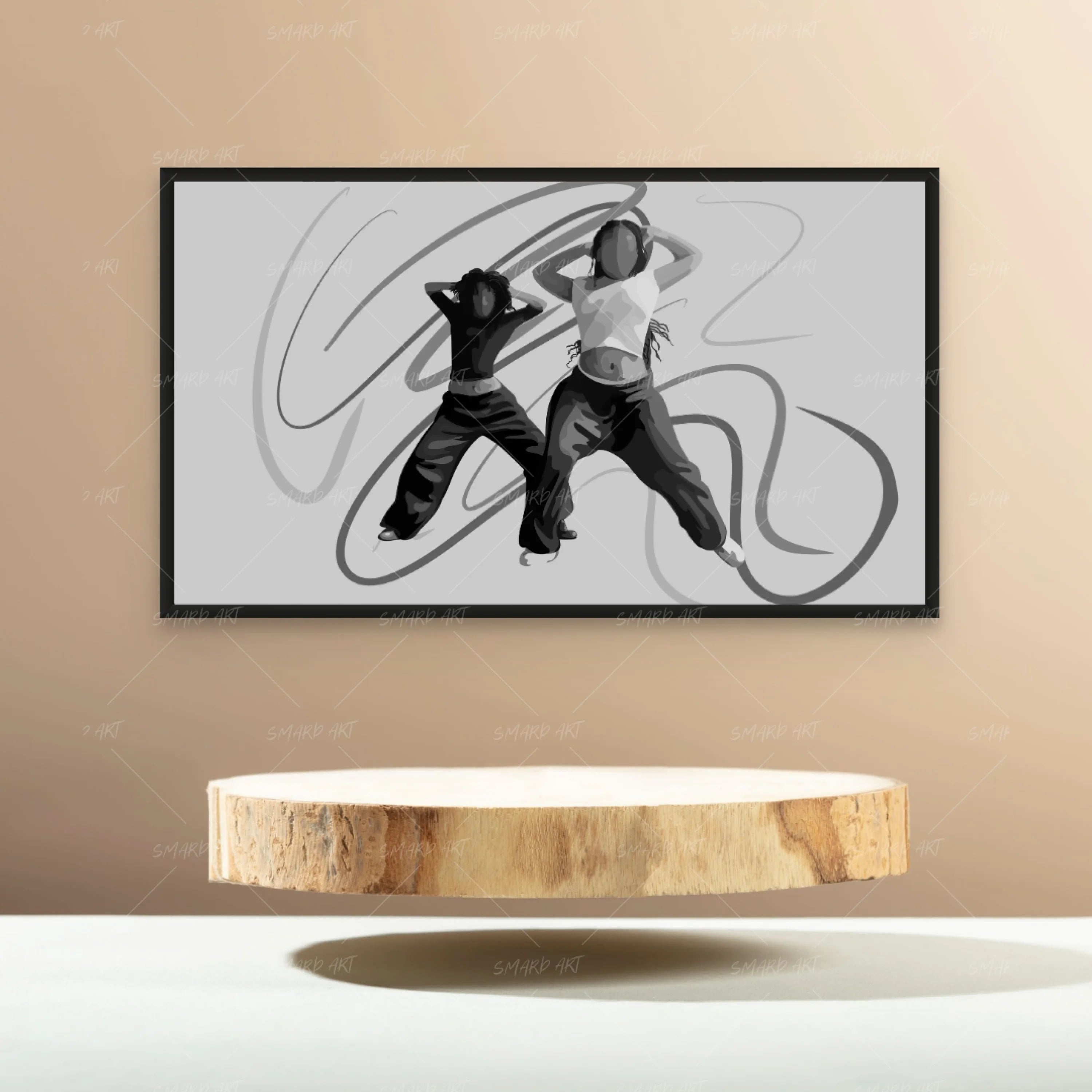 Dance Your Life B&W-Smard
