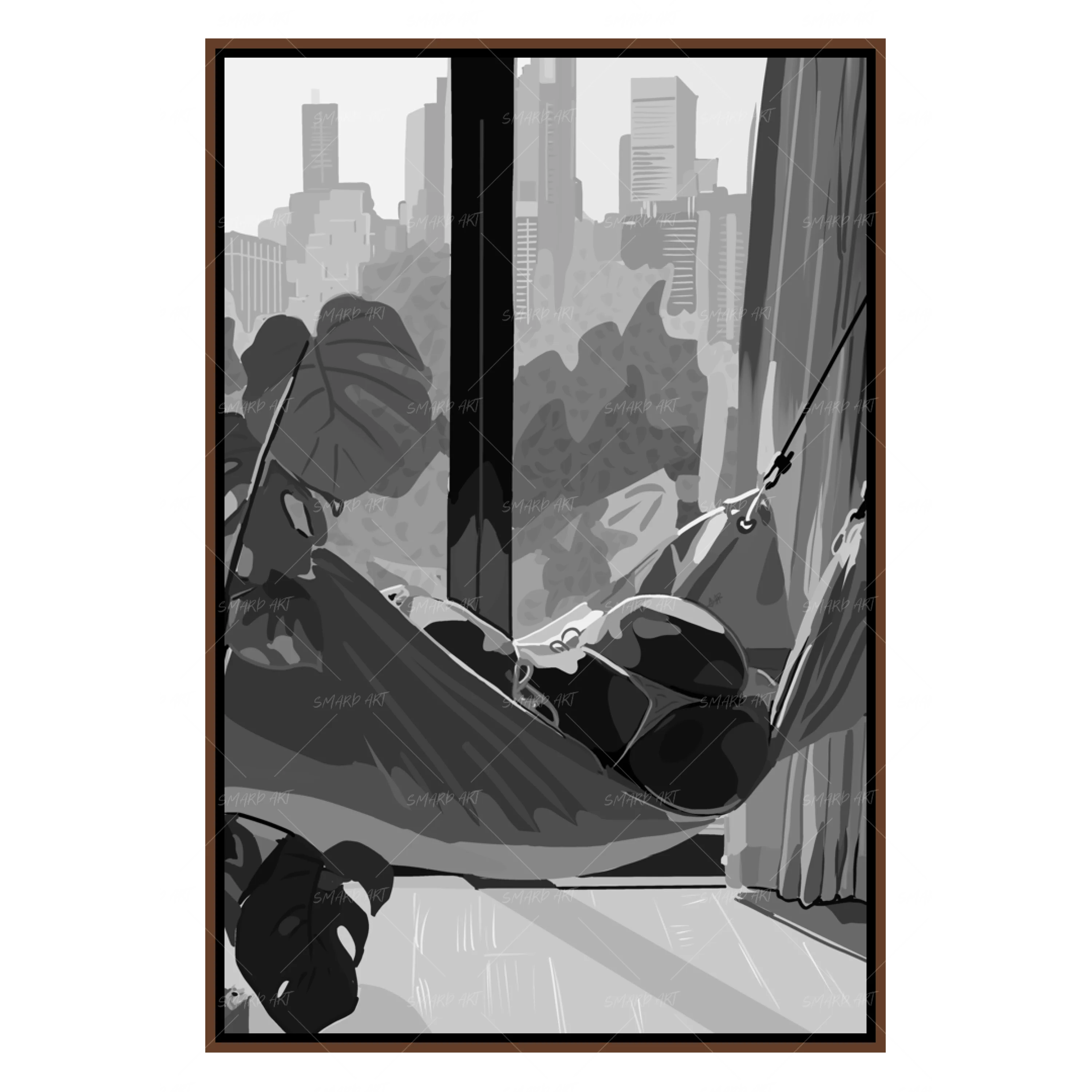 "Days Like This, View Like That" B&W-Smard