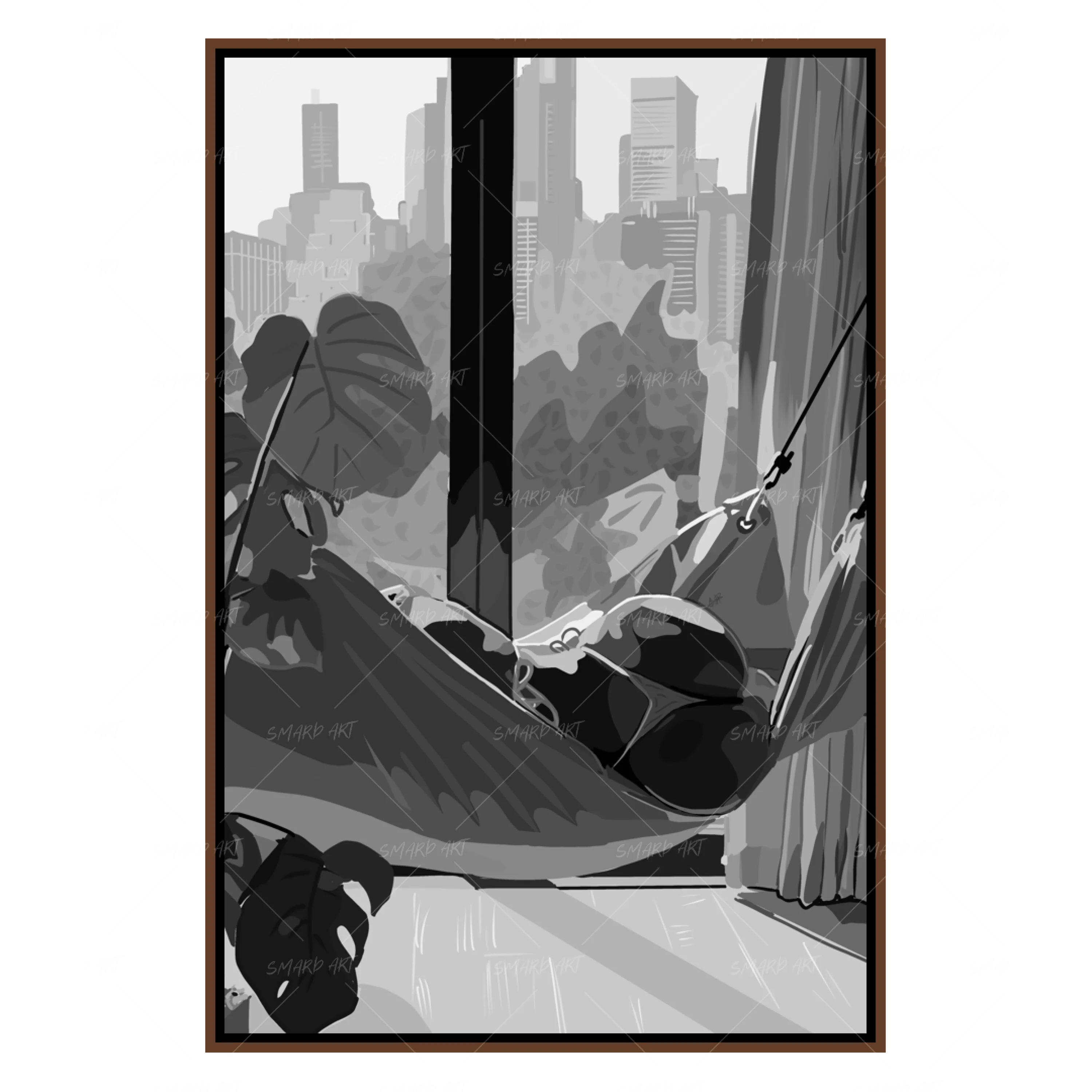 "Days Like This, View Like That" B&W-Smard