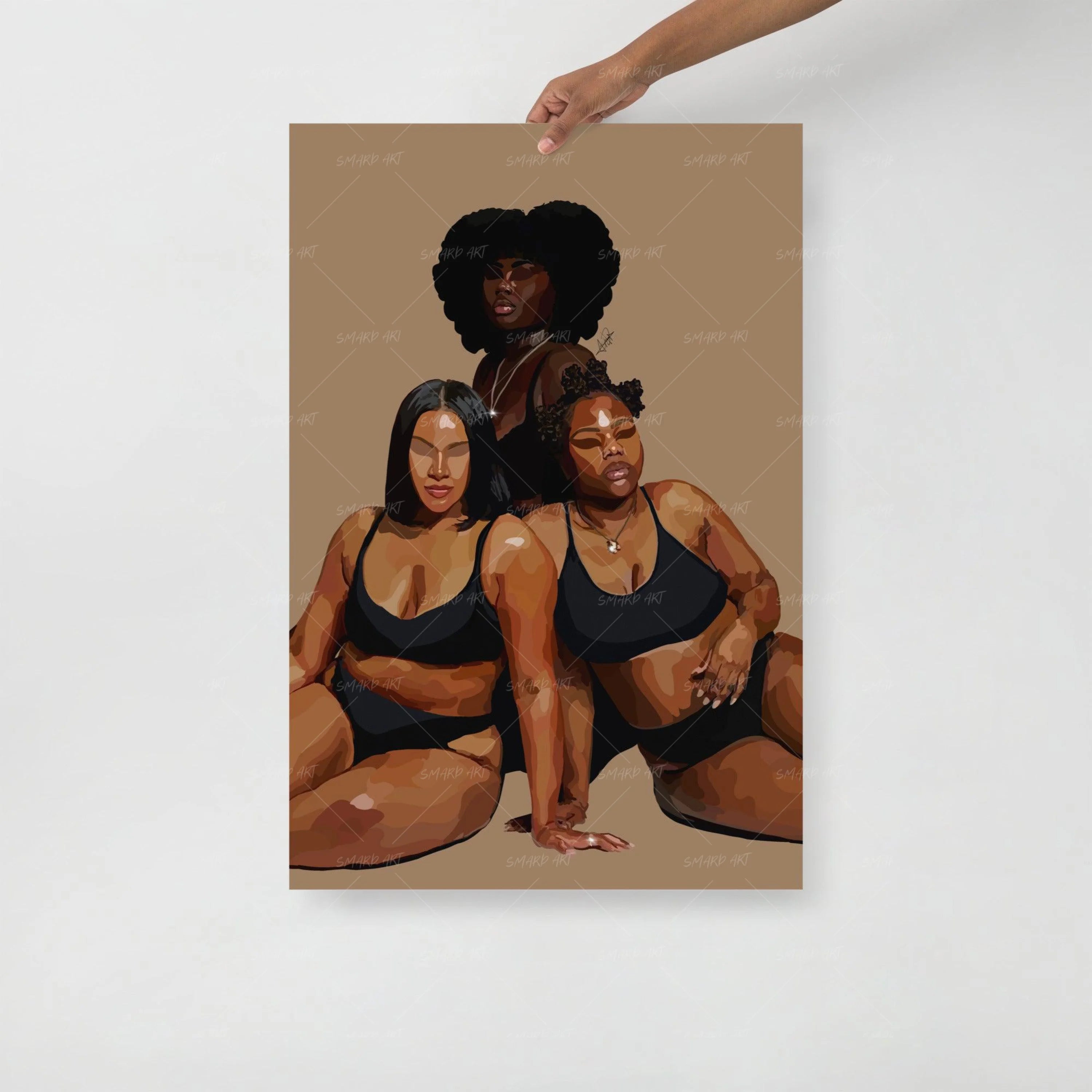 I am Woman Poster-Smard