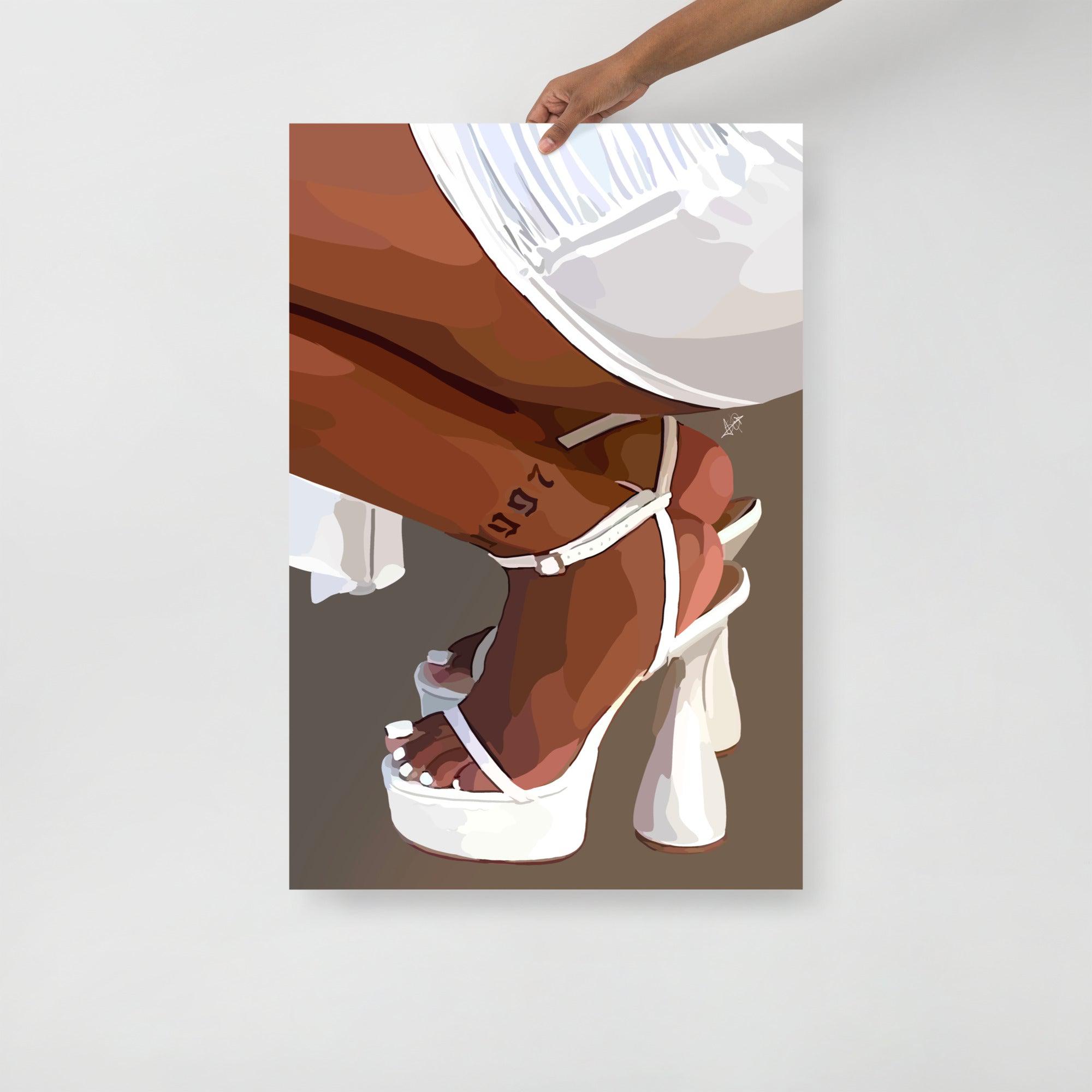 Heel Me Pls-8×10-Print-SmardArt-Wall Art