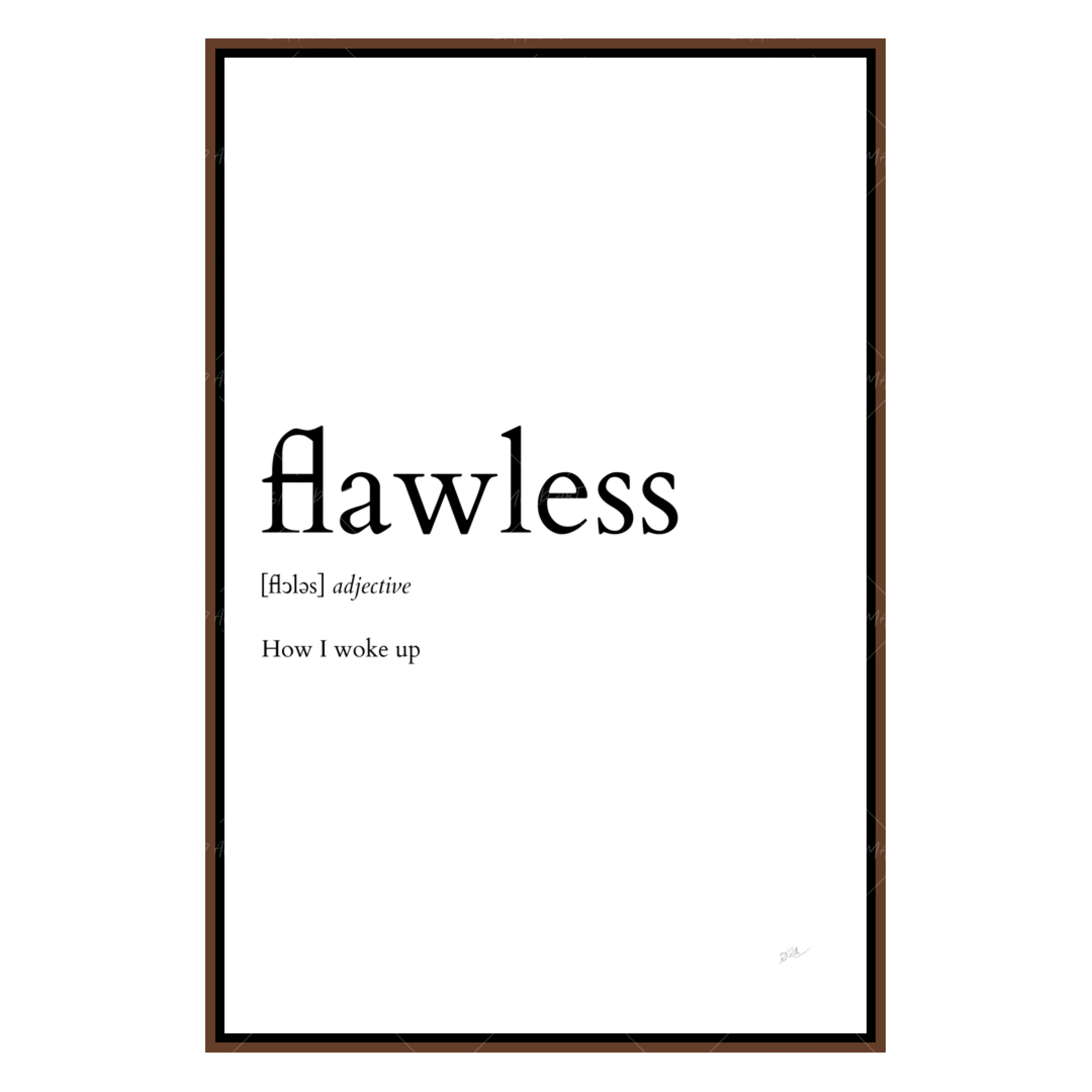 Flawless Text (Smard X Anaya)-Smard