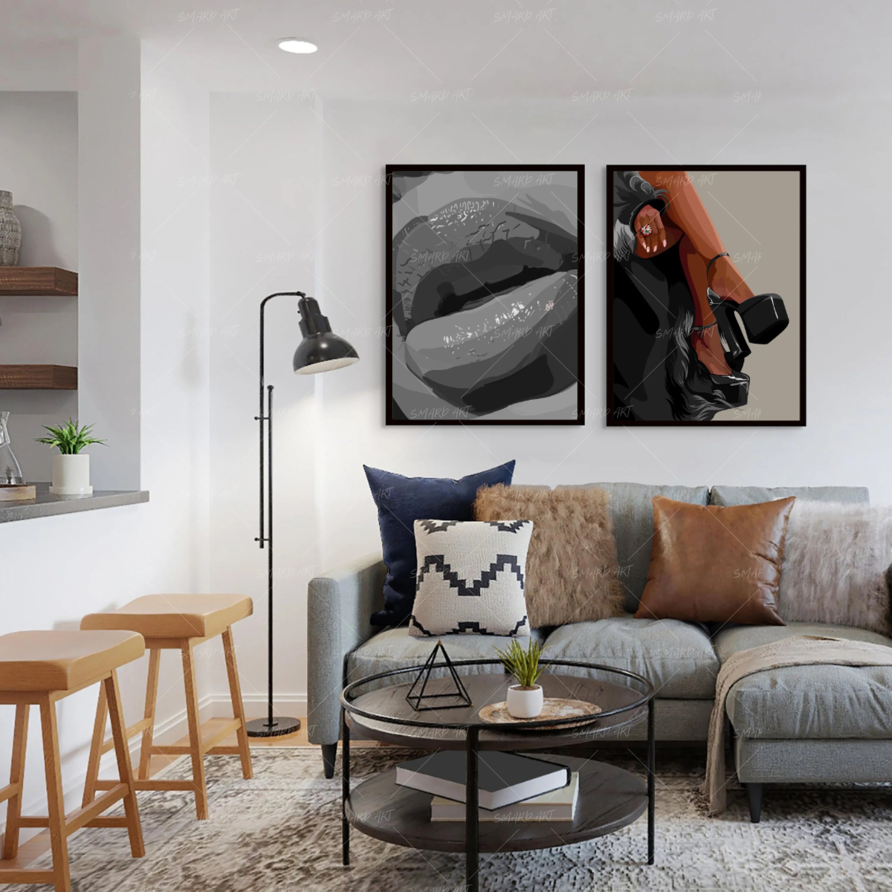 Glossy Lips 2 B&W-Smard