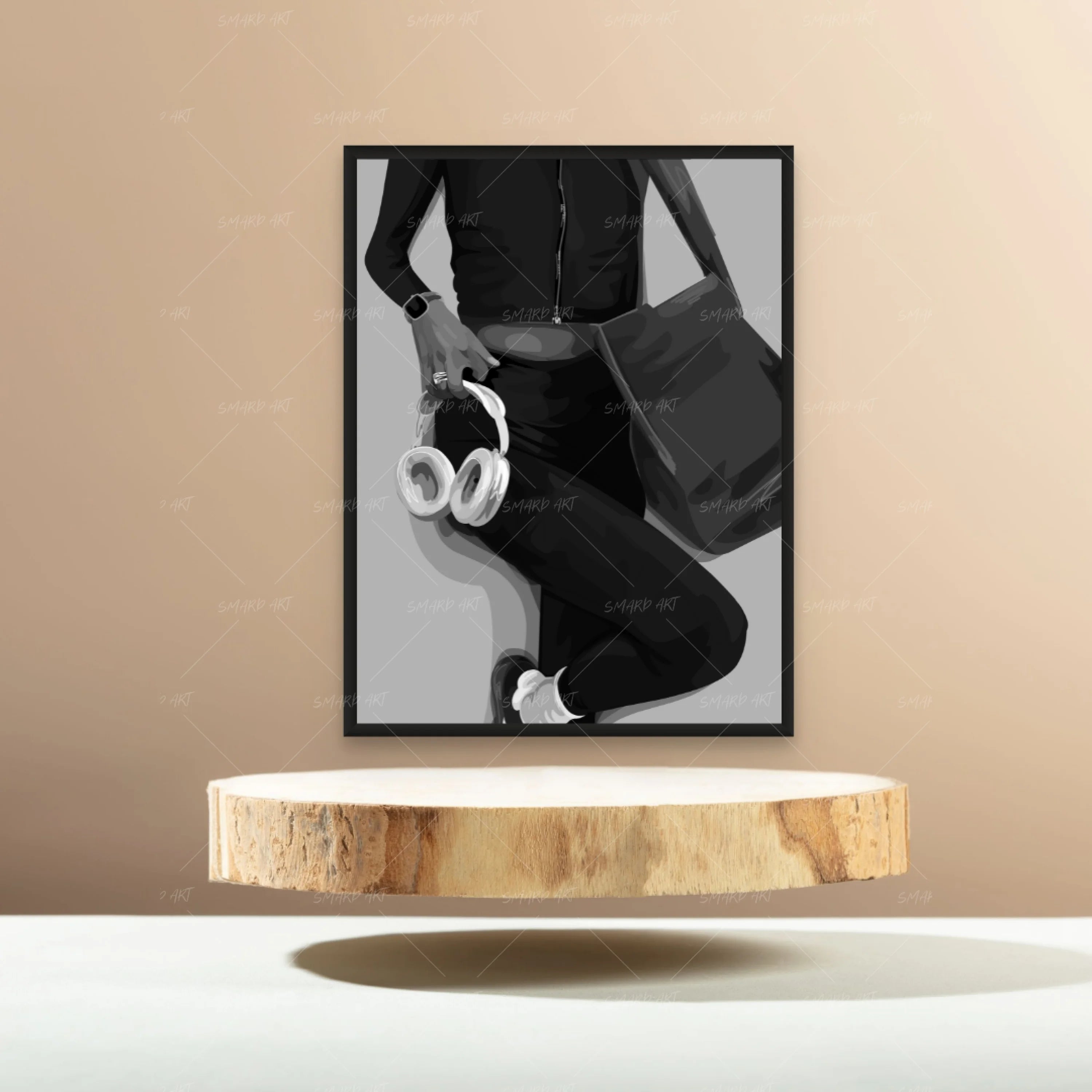 Gym Essentials B&W-Smard