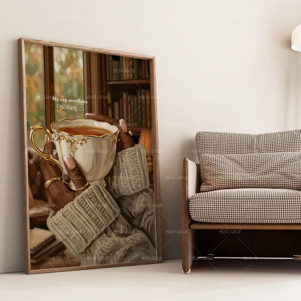 It Overflows-wall art print featuring decorative artistic design suitable for living rooms, offices, and schools by SmardArt. Elevate your space with Black wall art that speaks to culture, identity, and creativity. At Smard, we celebrate artistry made with melanin, bringing powerful and inspiring designs to life.
