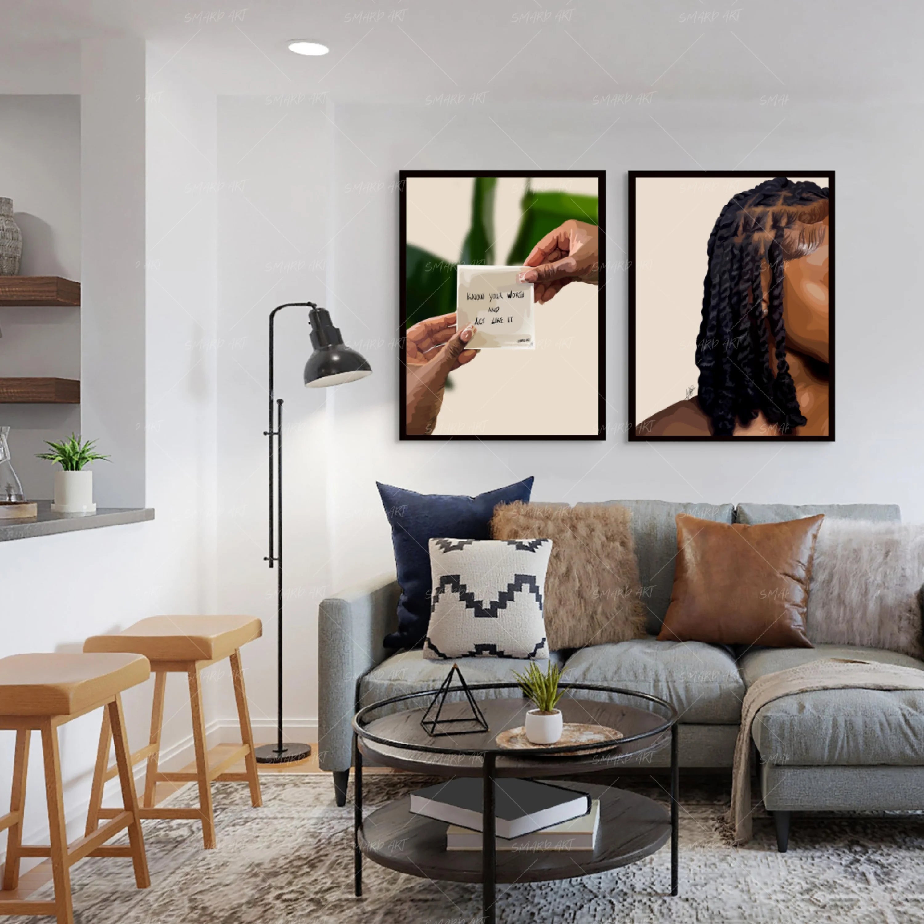 Invisible Locs-Smard