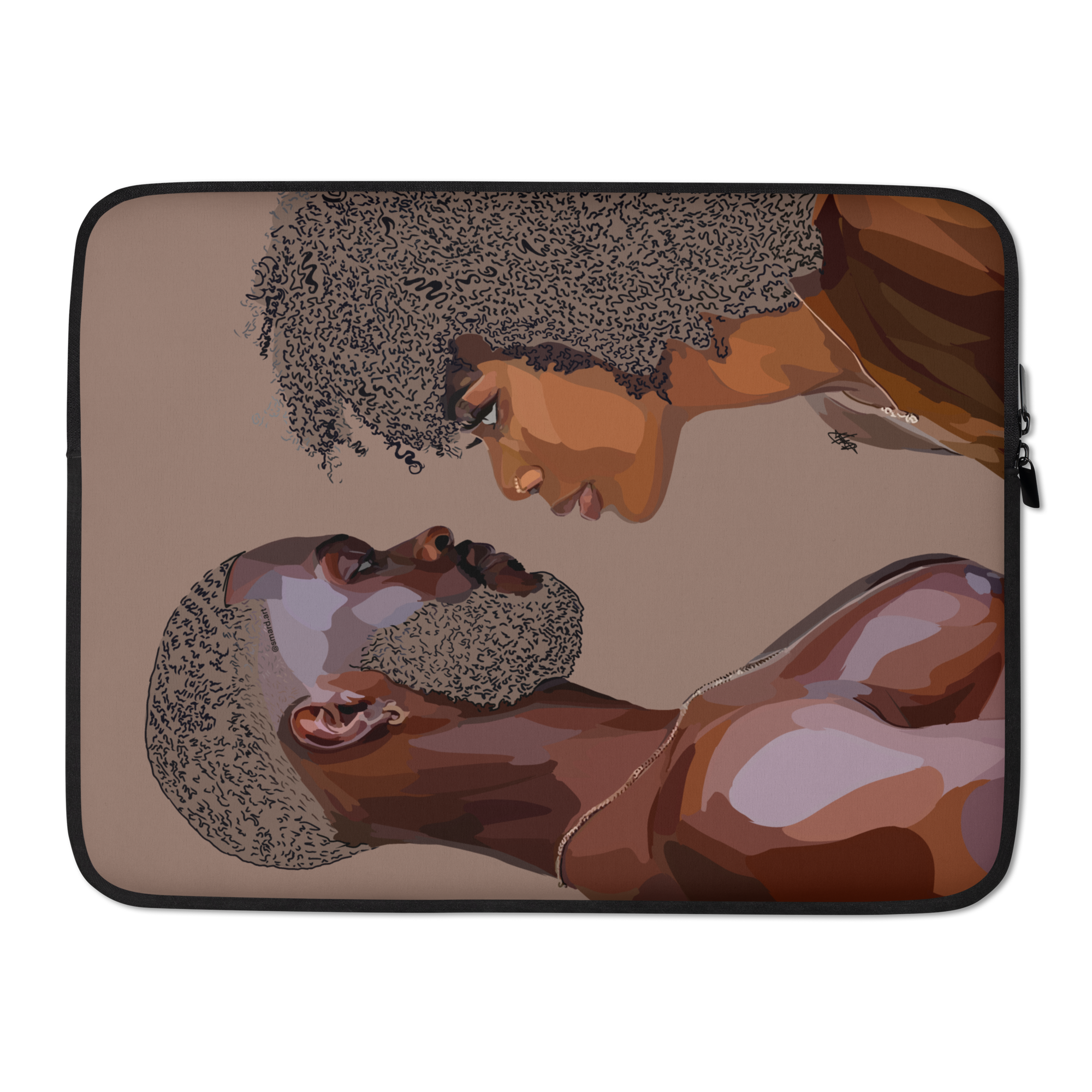 Black Love Laptop Sleeve