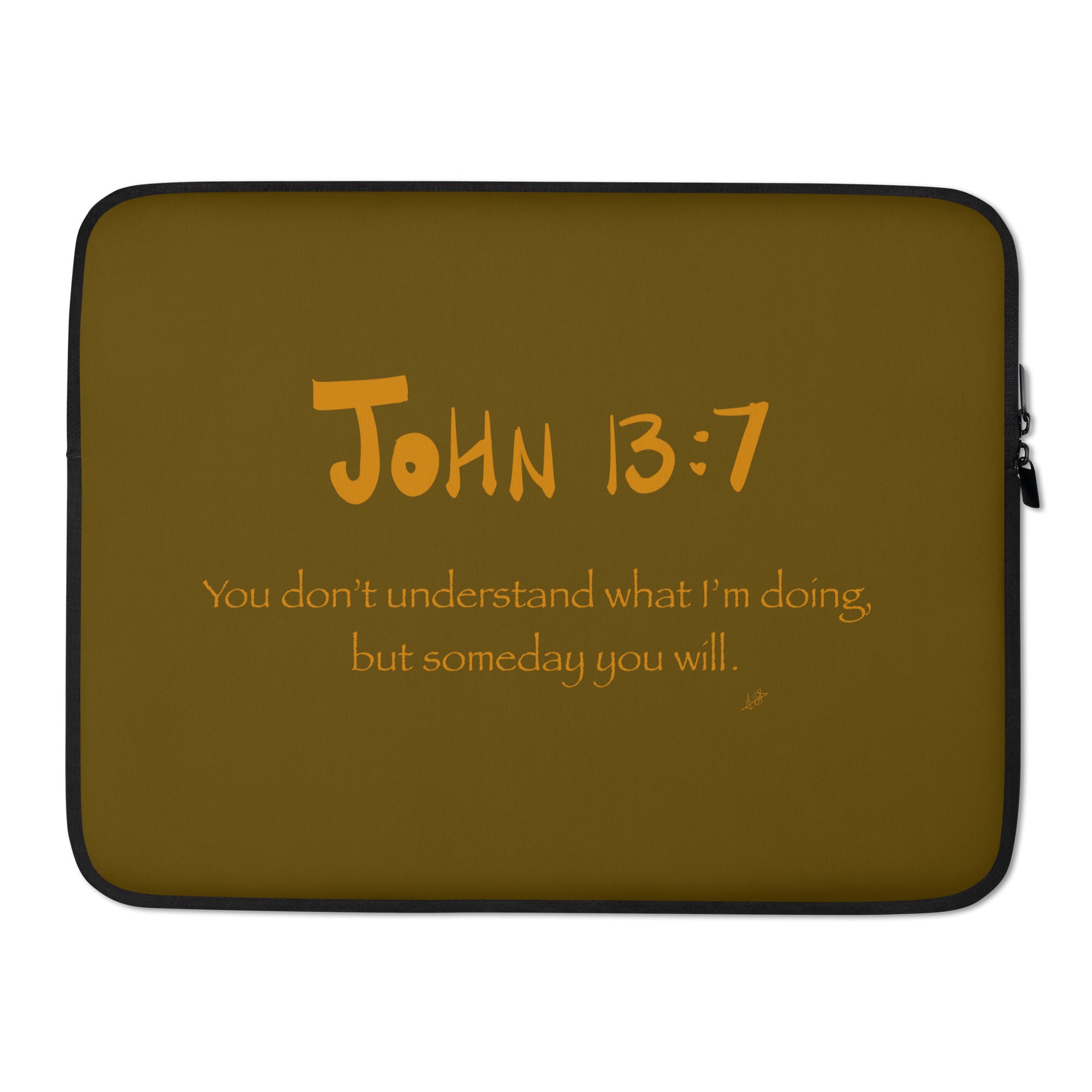 John 13:7 Laptop Sleeve