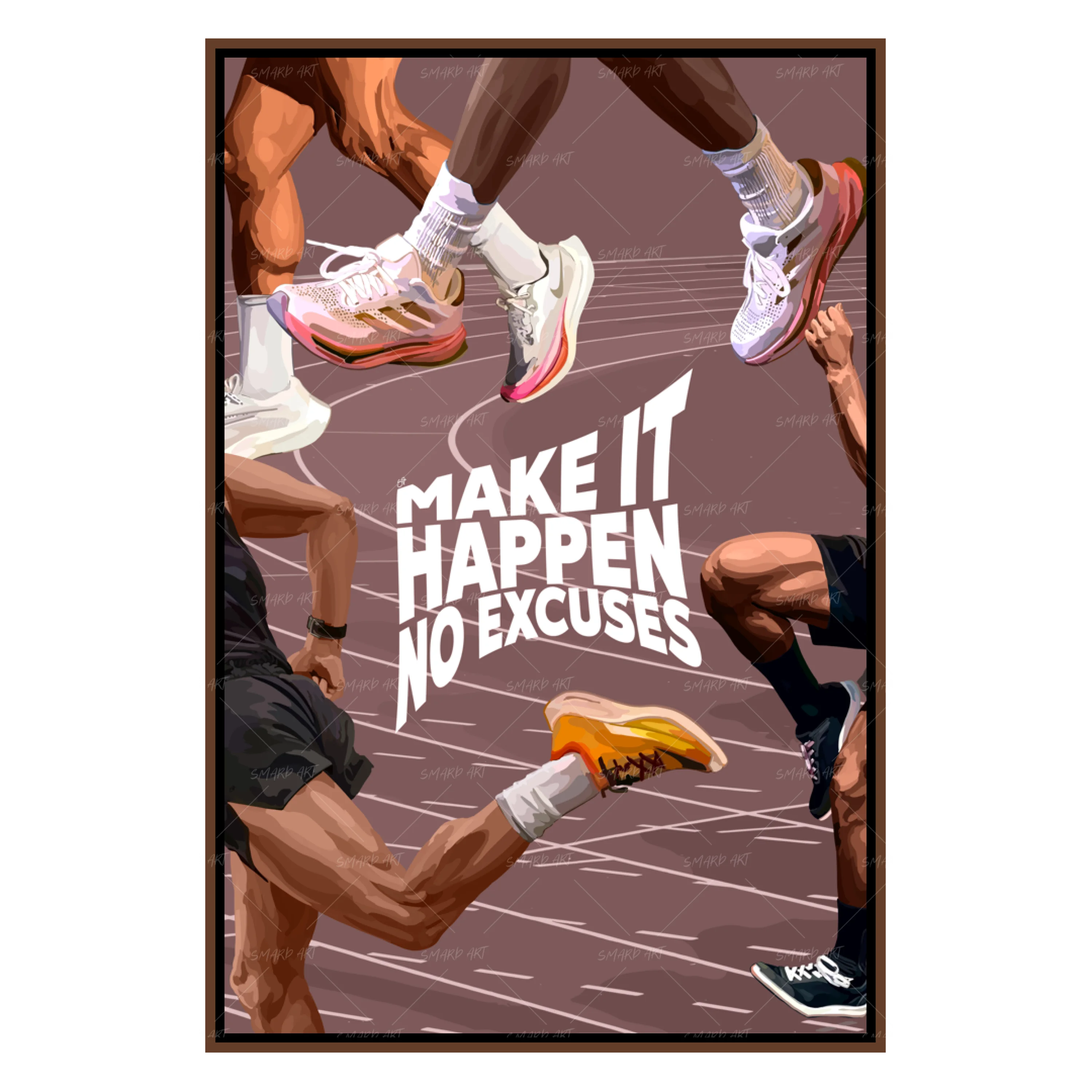 Make It Happen, No Excuses-Smard