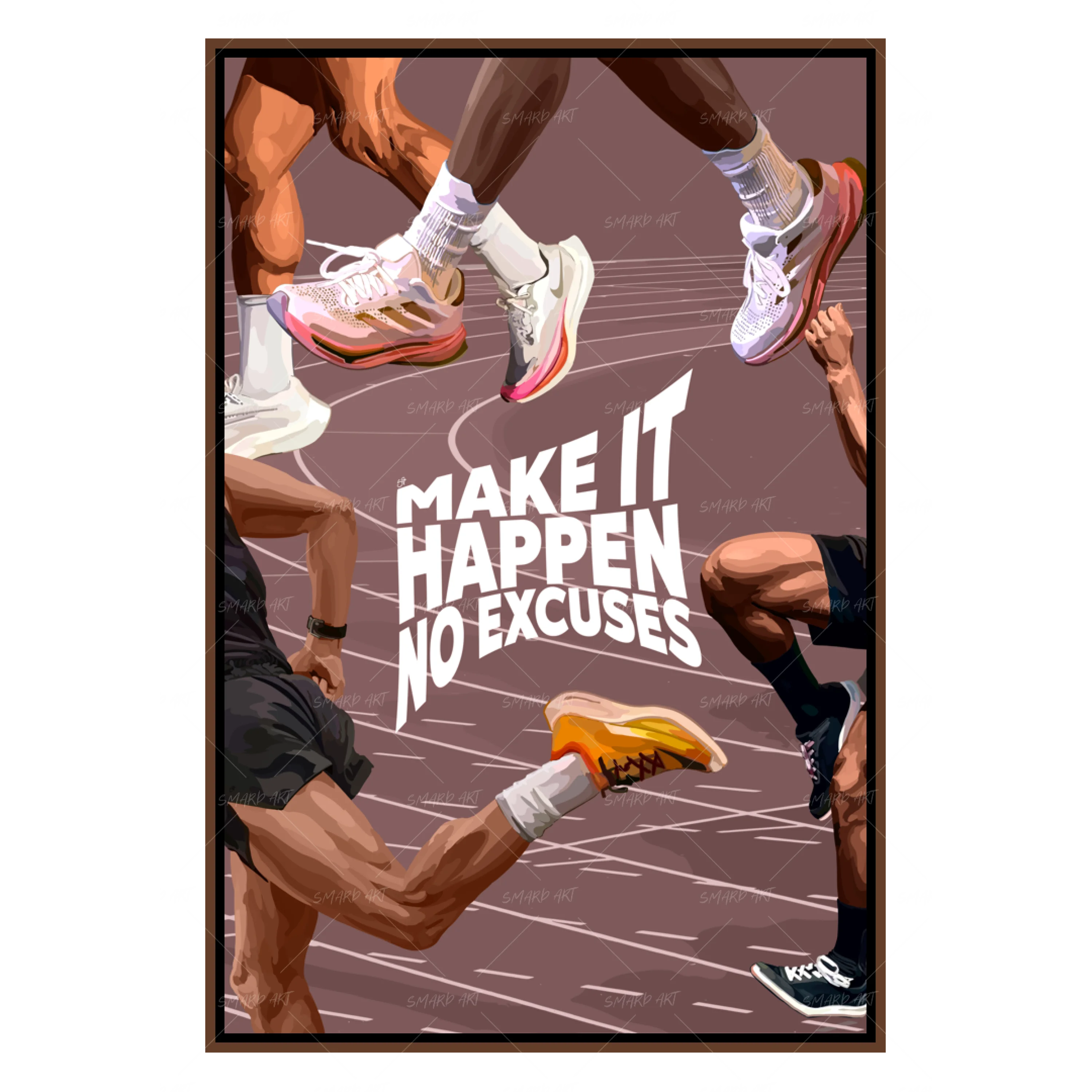 Make It Happen, No Excuses-Smard