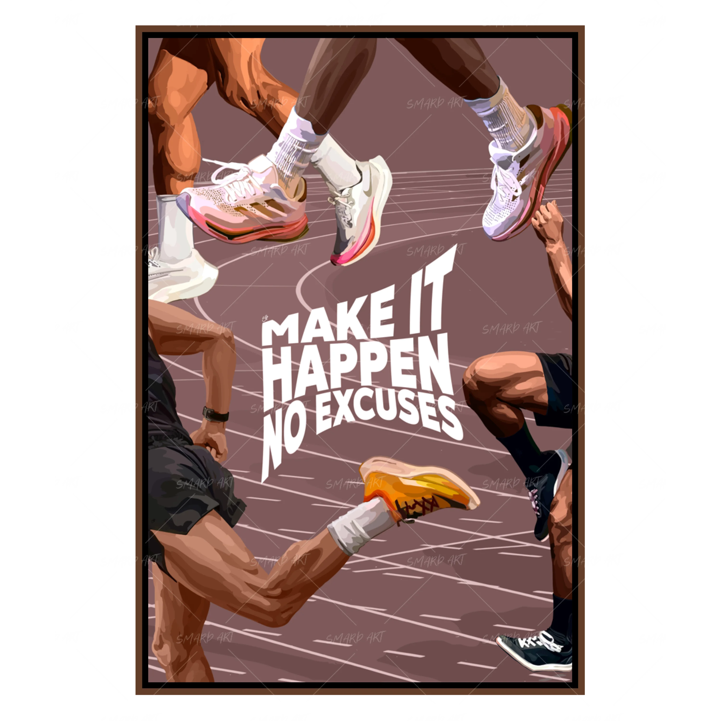 Make It Happen, No Excuses-Smard