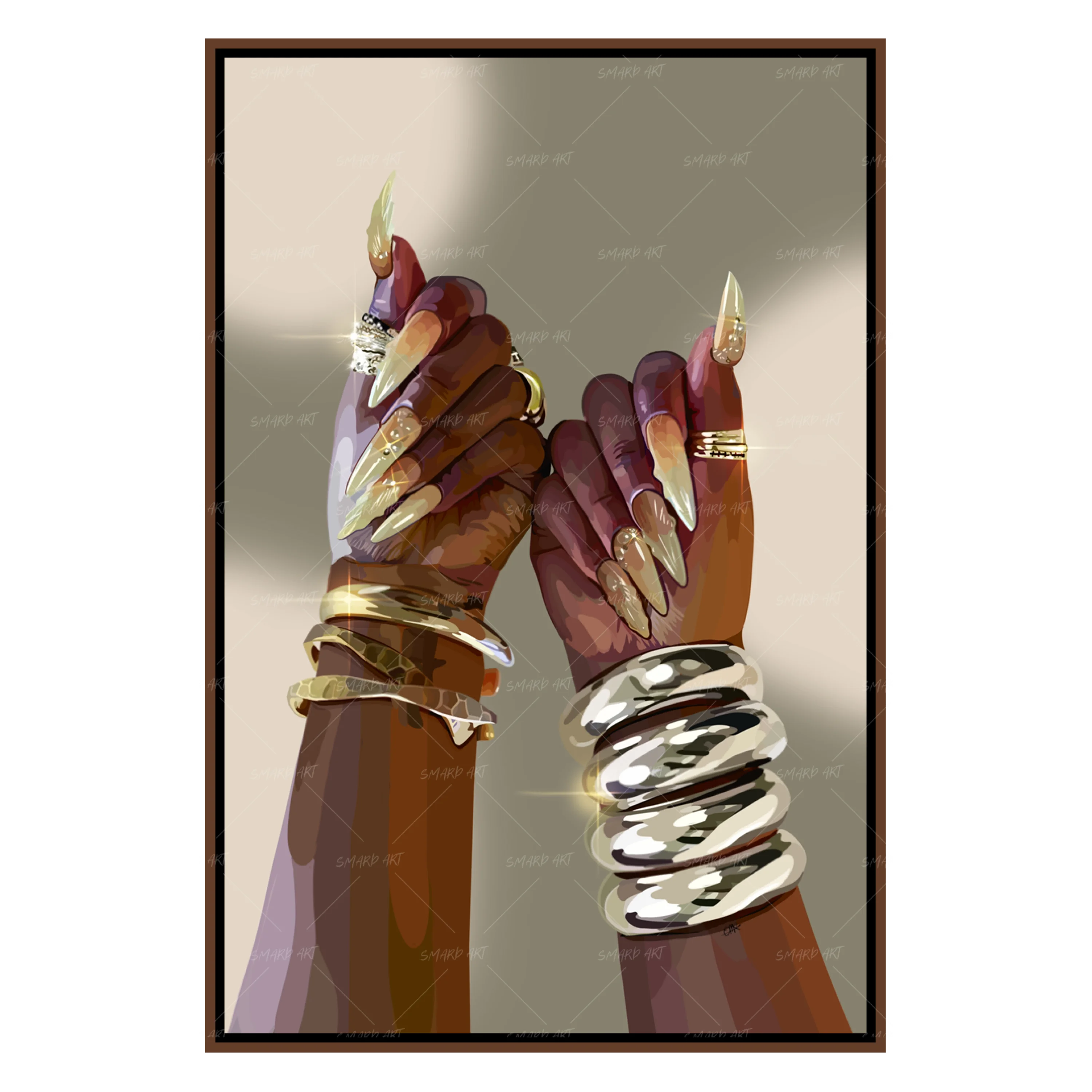 Metallic Elegance-Smard