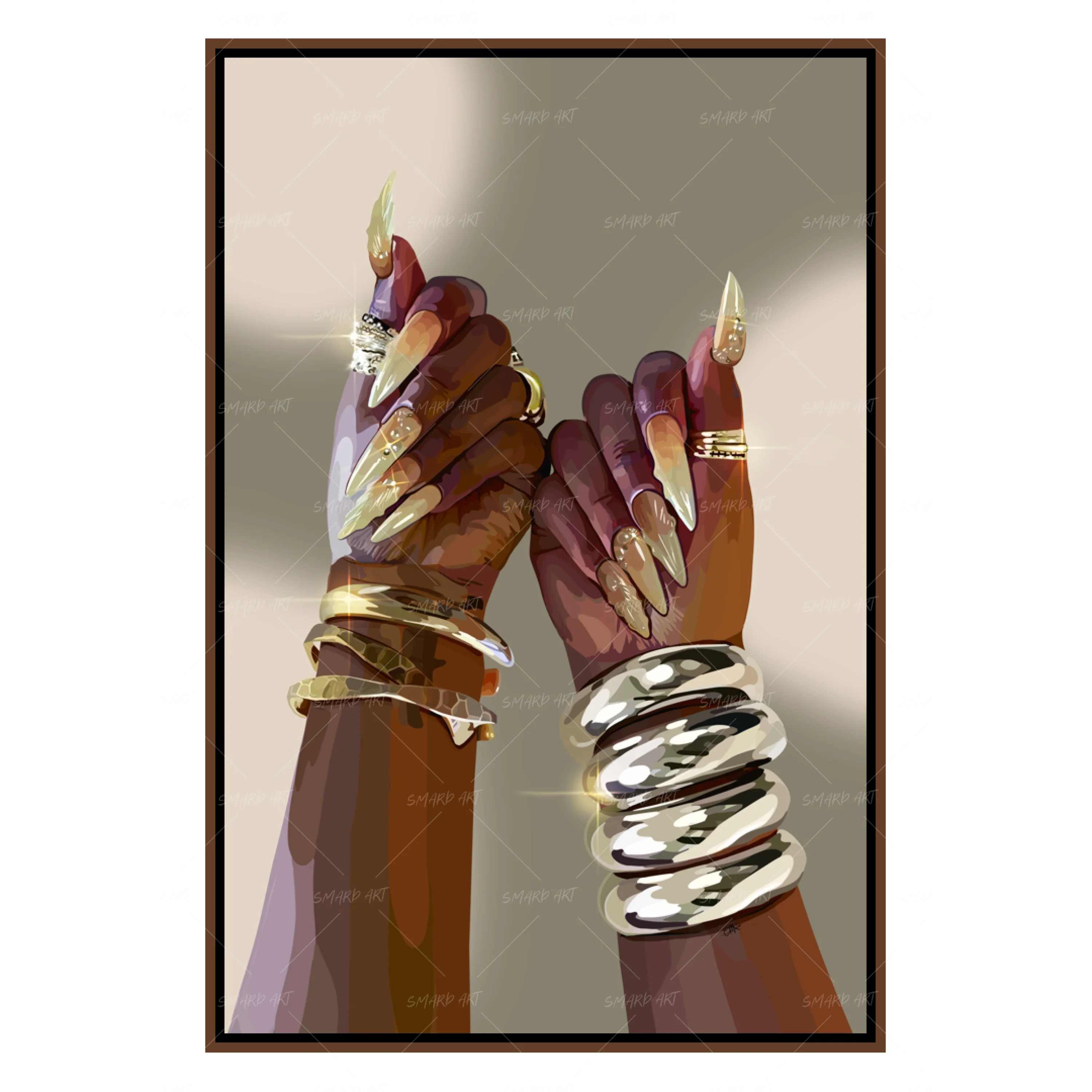 Metallic Elegance-Smard