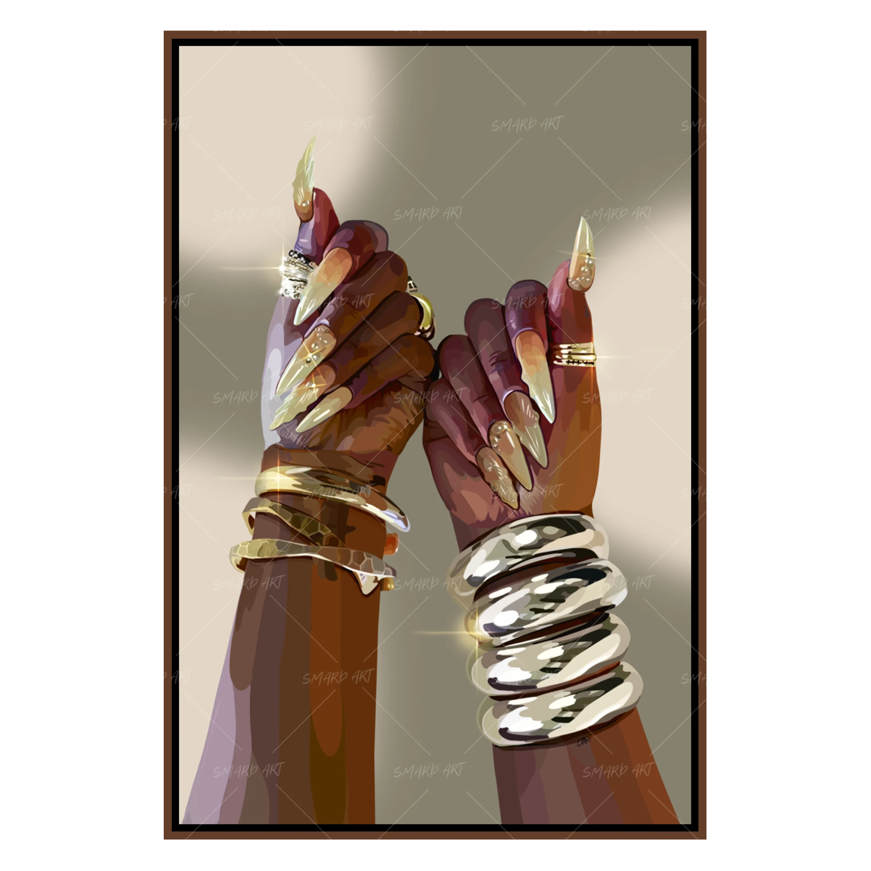 Metallic Elegance-Smard