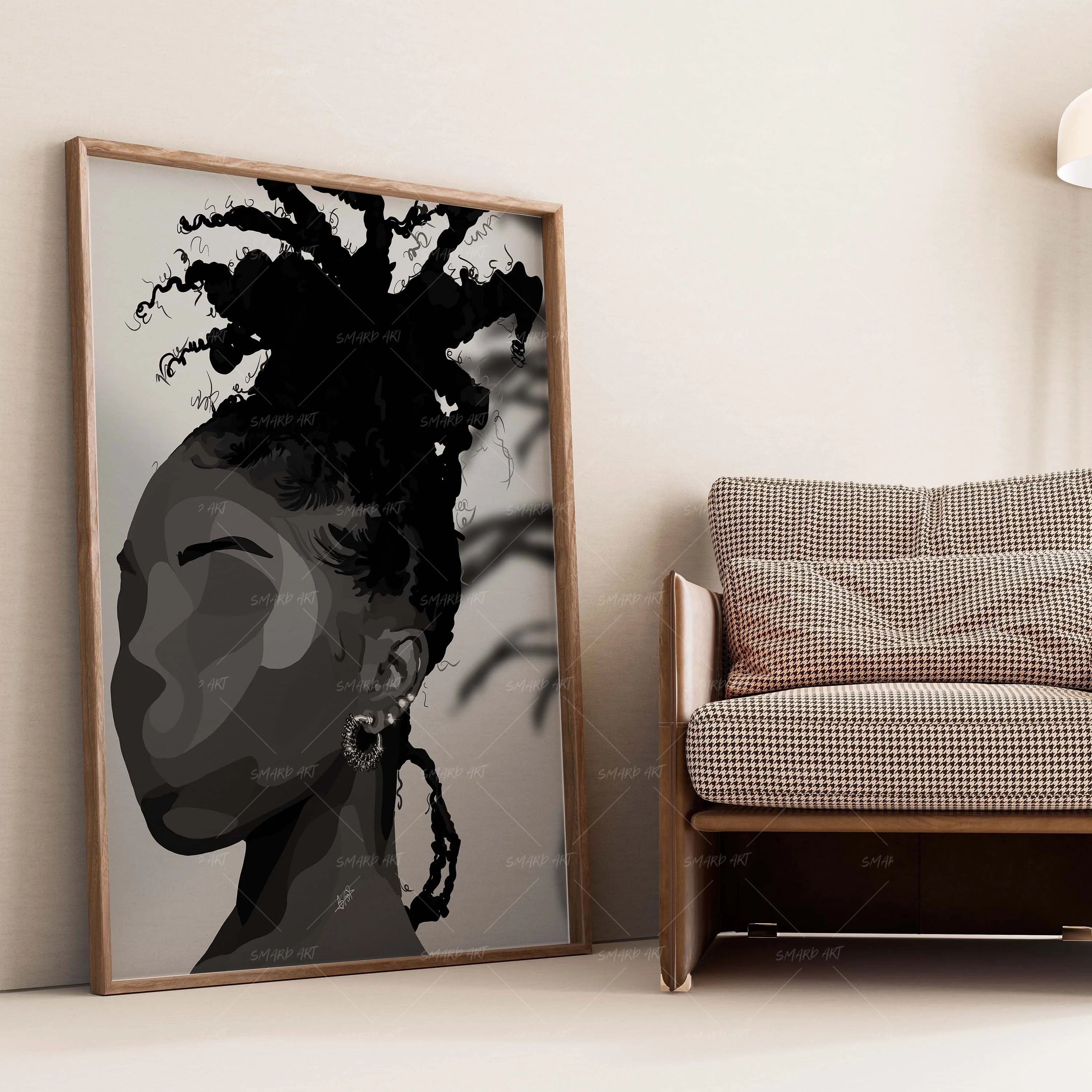 Locs Bae B&W-Smard