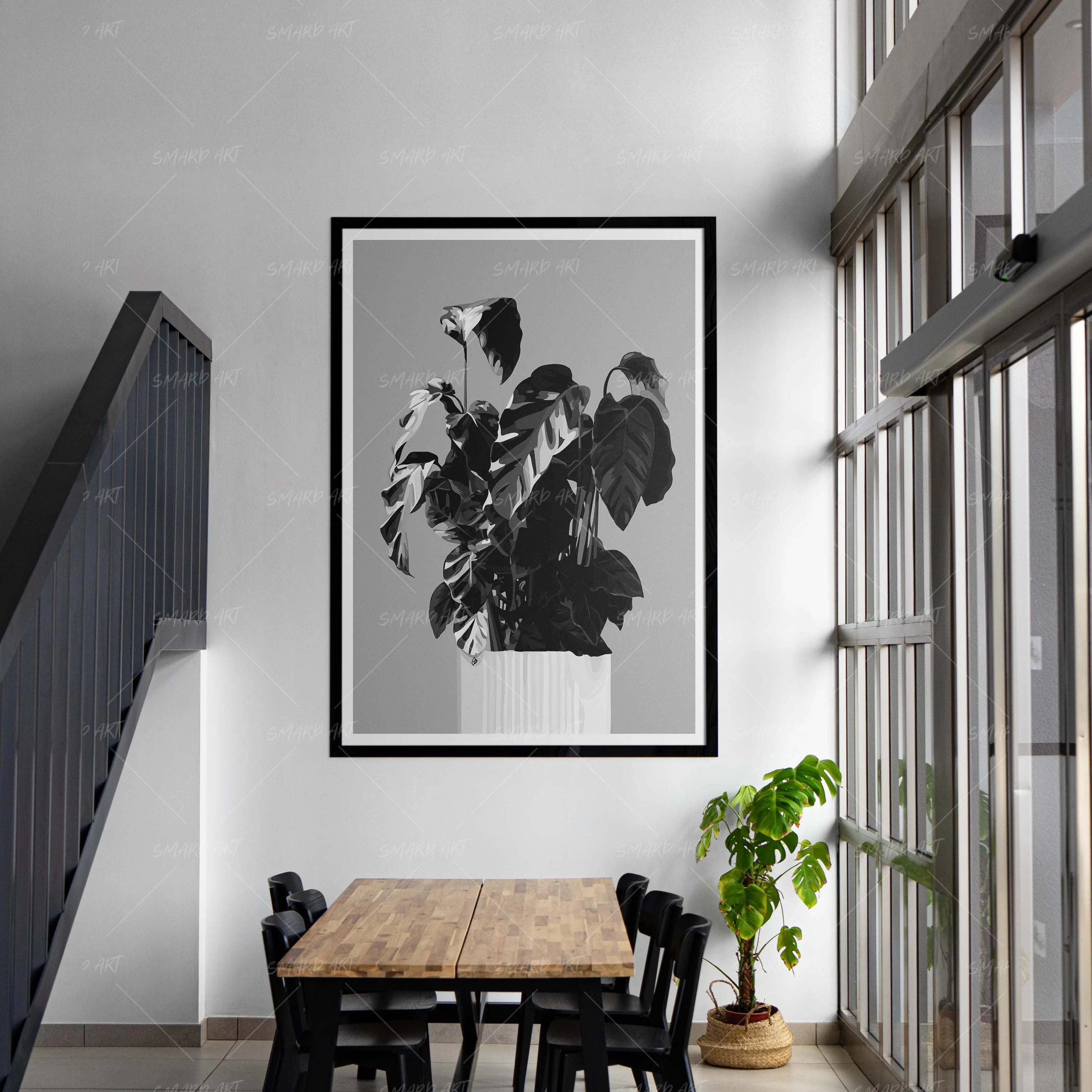 Botanic B&W-Smard