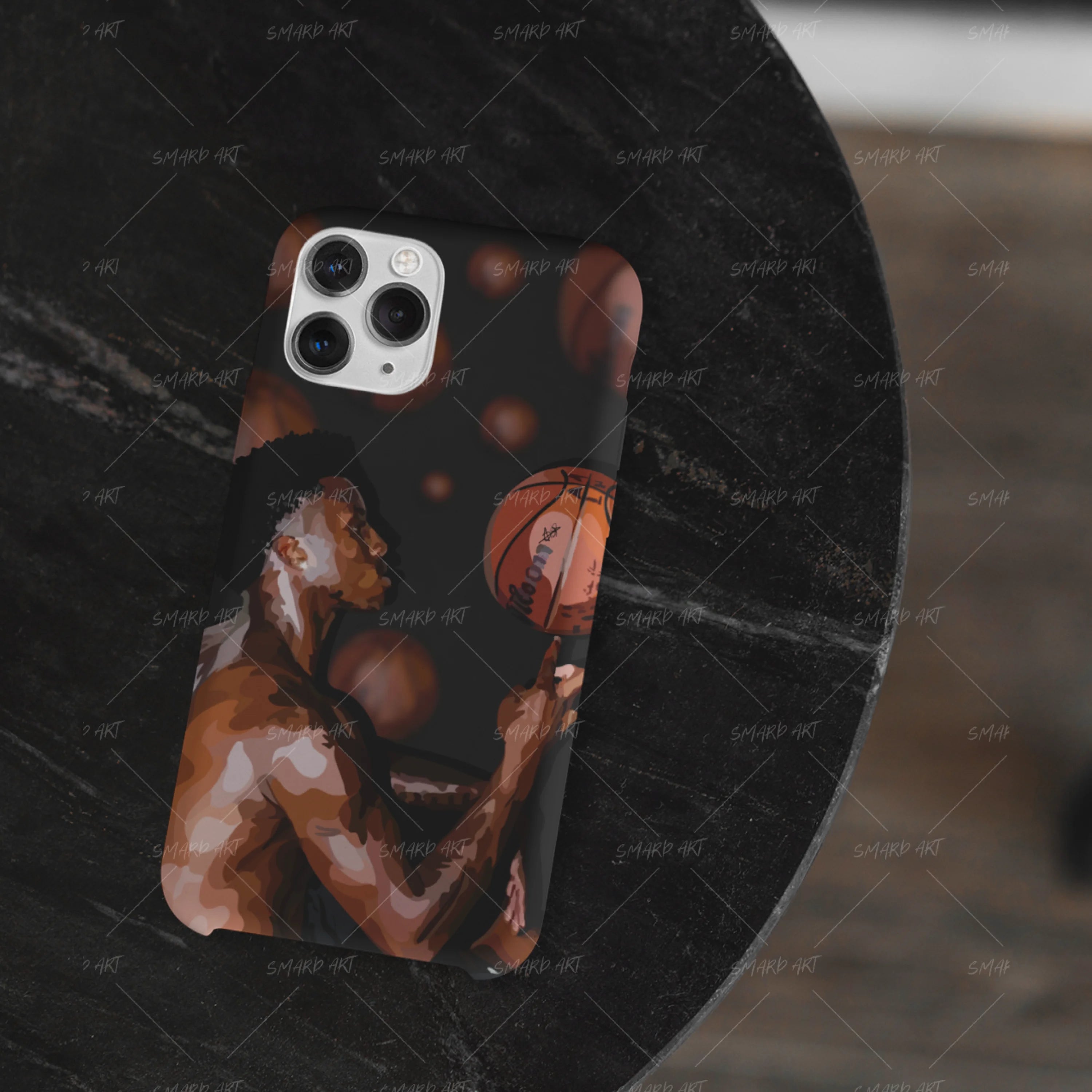 Custom Phone Case-wall art print featuring decorative artistic design suitable for living rooms, offices, and schools by SmardArt. Elevate your space with Black wall art that speaks to culture, identity, and creativity. At Smard, we celebrate artistry made with melanin, bringing powerful and inspiring designs to life.