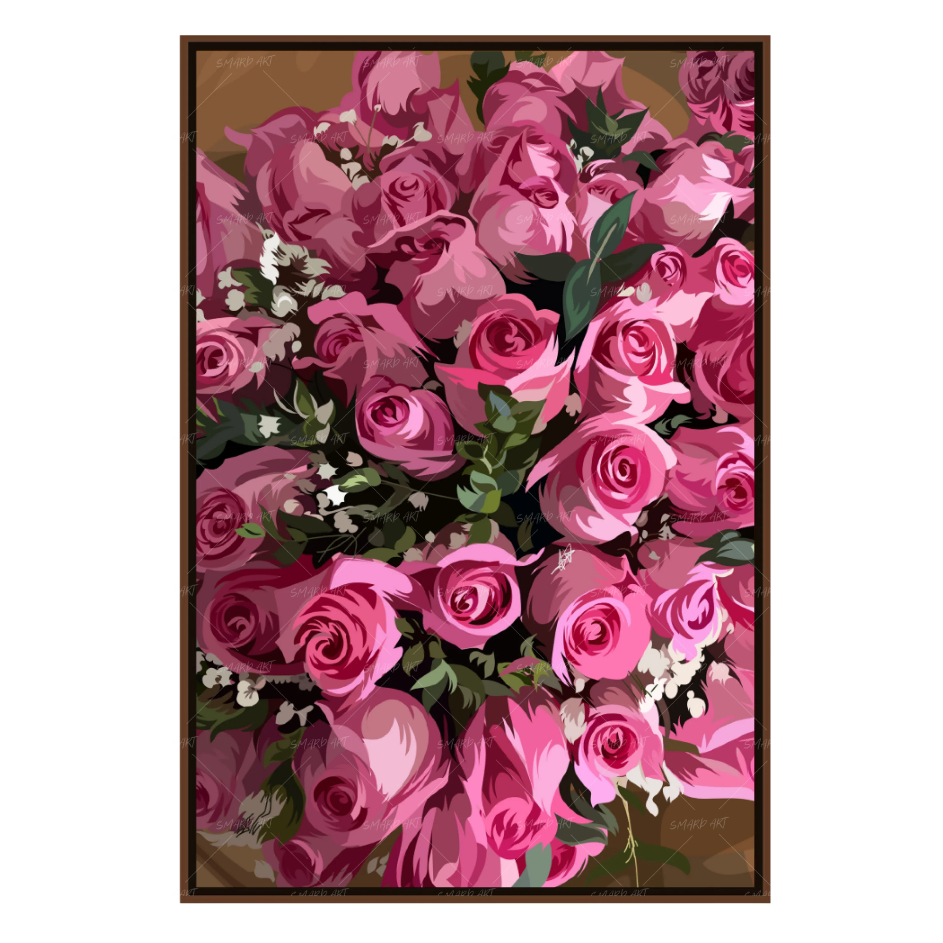 Pink Roses I-Smard