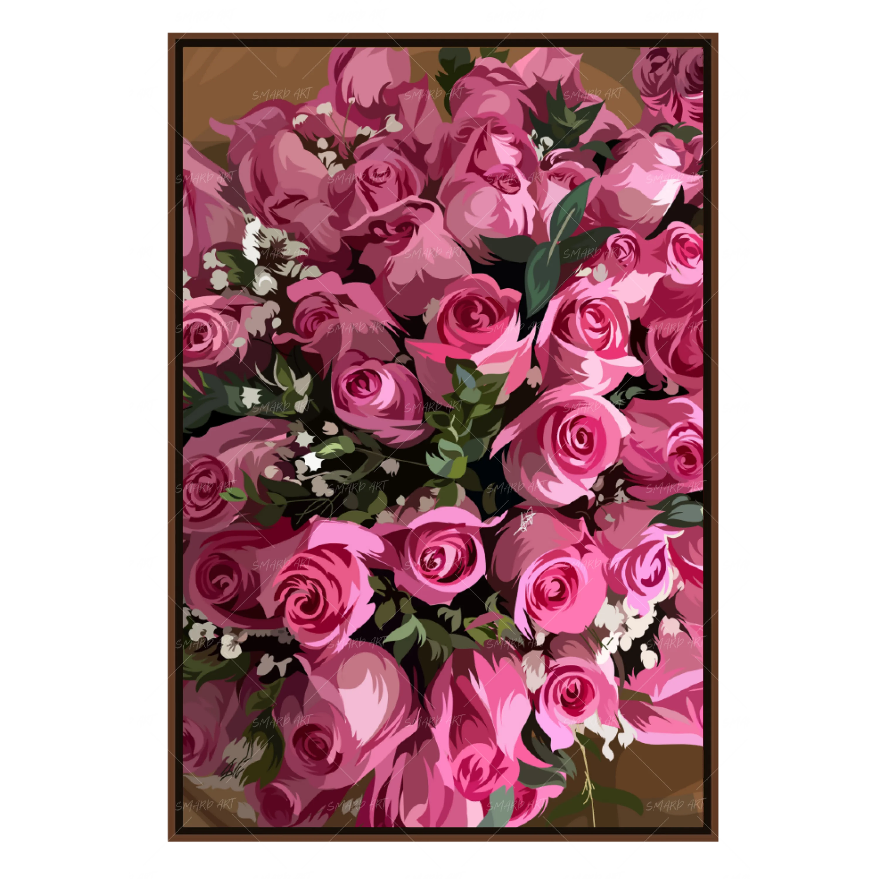 Pink Roses I-Smard