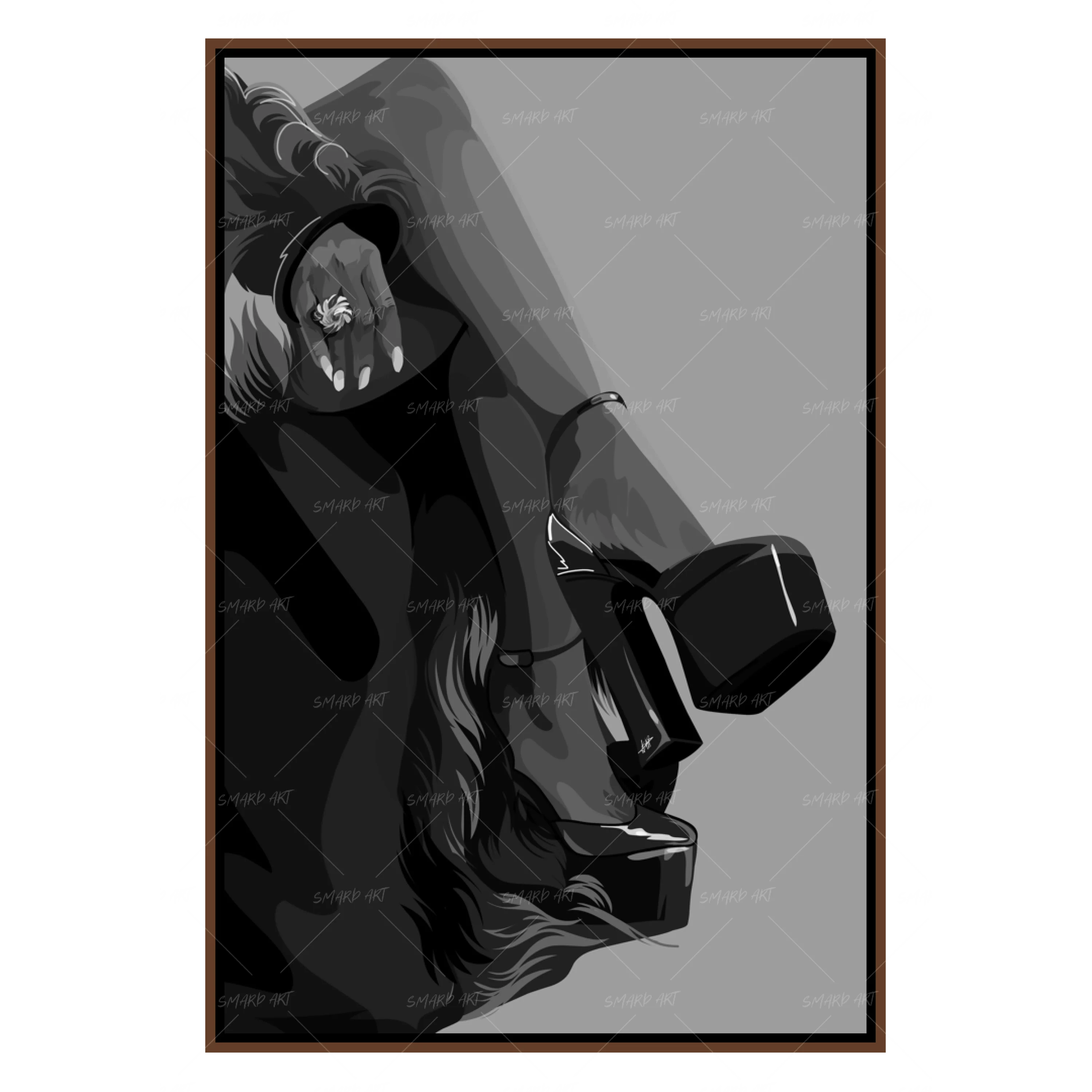 Sitting Pretty B&W-Smard